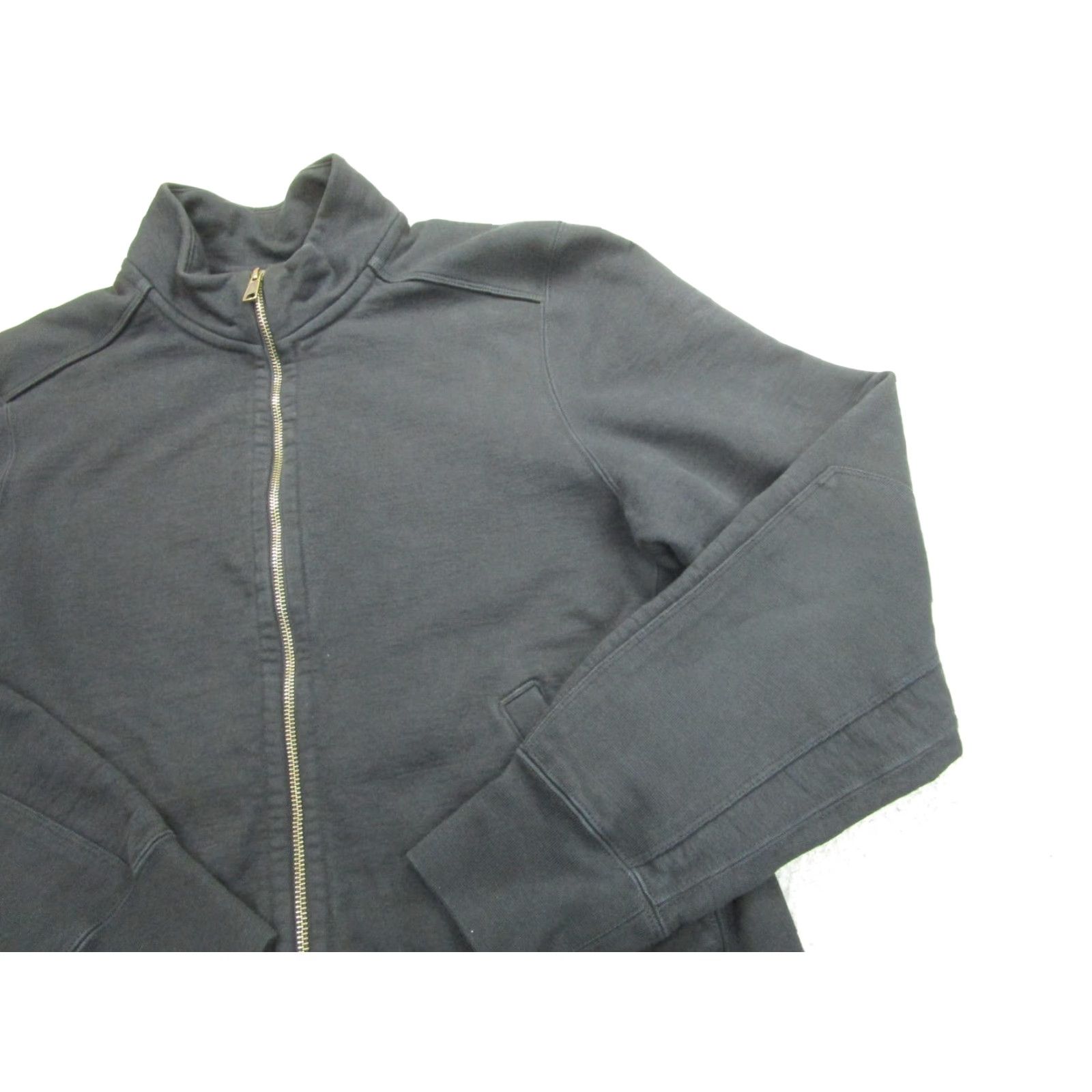 Vintage American Giant Sweatshirt Mens Large Black Full Zip 100% Cotton Made USA Jacket Size US L / EU 52-54 / 3 - 2 Thumbnail