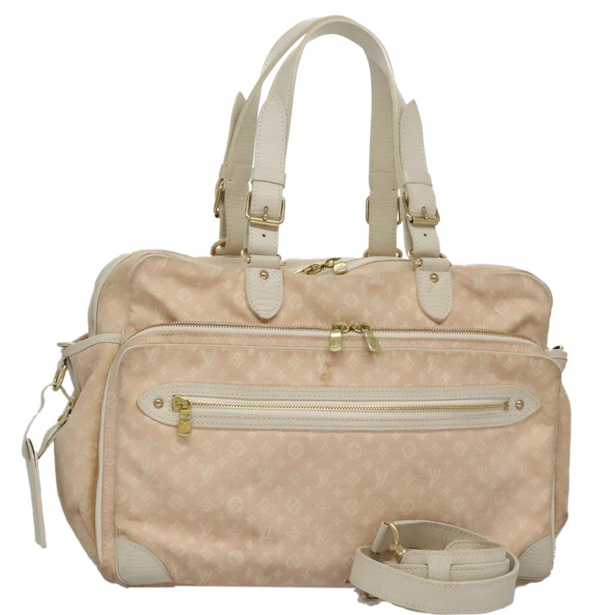 Louis Vuitton Mini Lin Pink Canvas Shoulder Bag (Pre-Owned) Size ONE SIZE - 1 Thumbnail