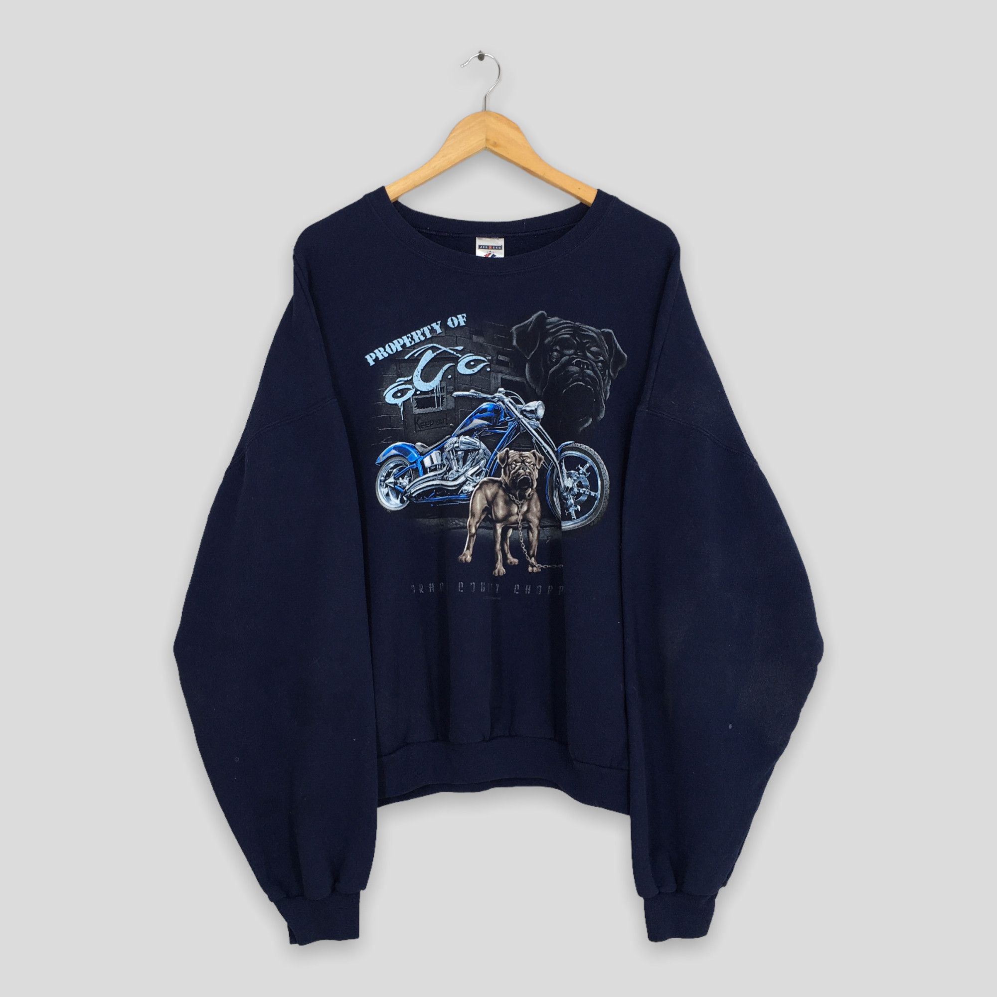 Vintage Y2K Orange County Choppers Biker Sweatshirt XXLarge