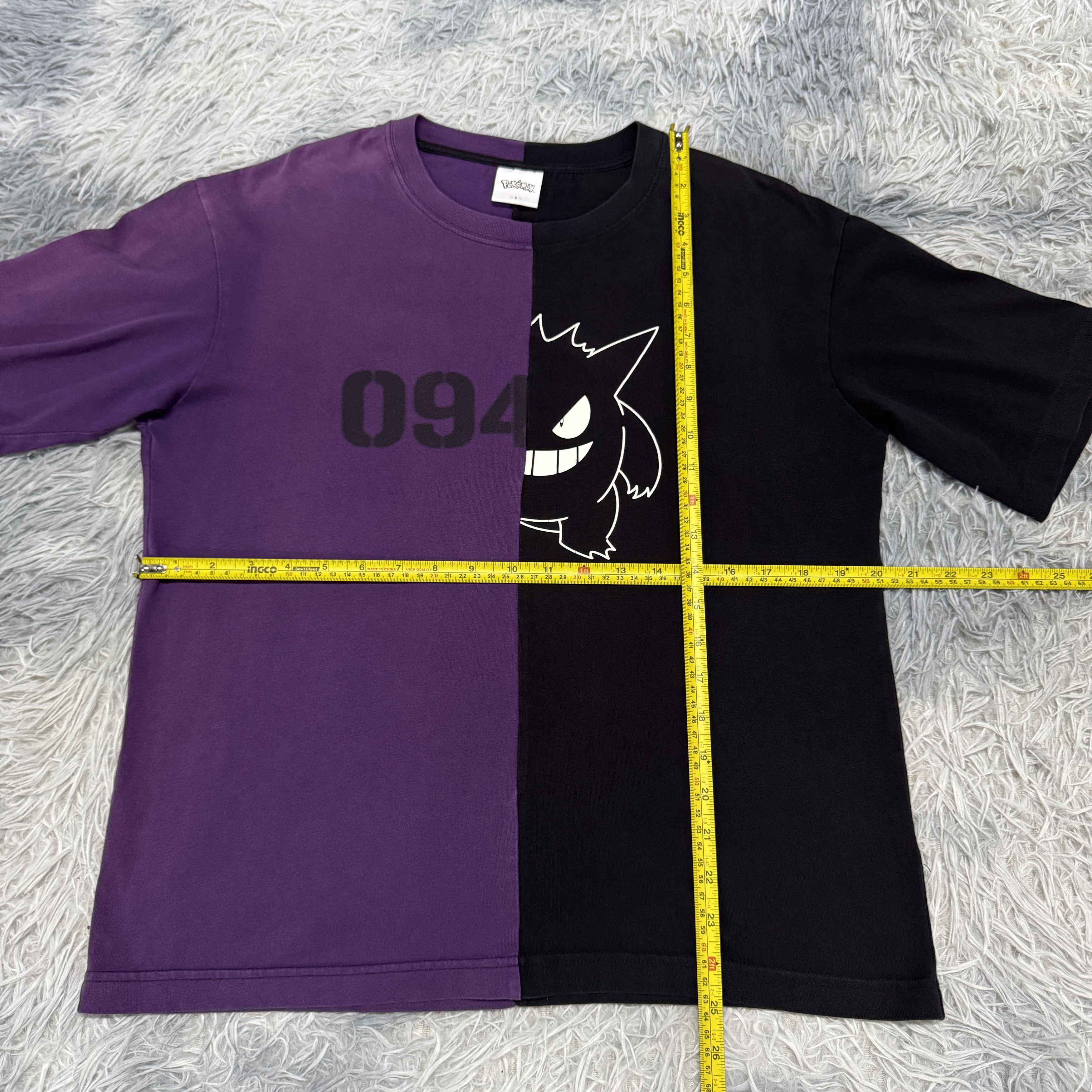 Anime Pokemon Sunfaded Tshirt Gengar Ghost Gorse Japan Size US S / EU 44-46 / 1 - 6 Thumbnail