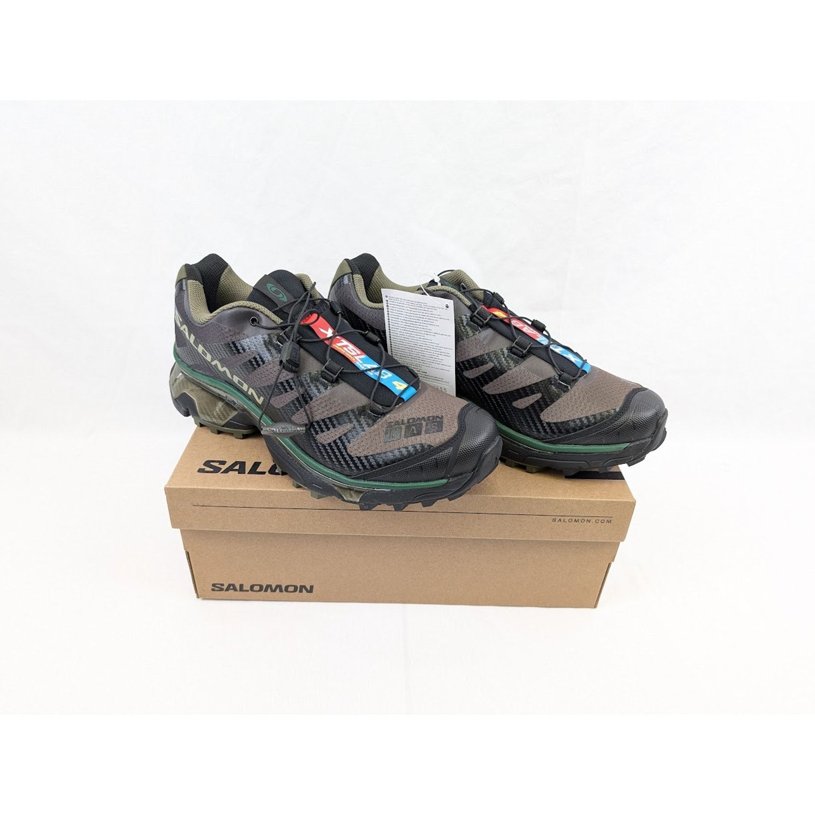Salomon o1rshd1 Unisex Low-Top Sneakers in Olive Night / Black Size US 11 / EU 44 - 21 Thumbnail