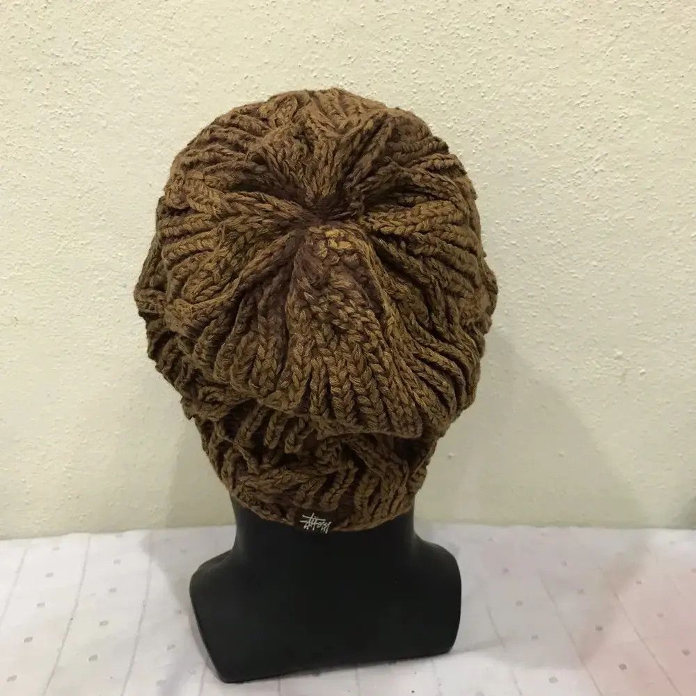 Stussy Stussy Rare Design Knit Beanie Hat Size ONE SIZE - 4 Thumbnail