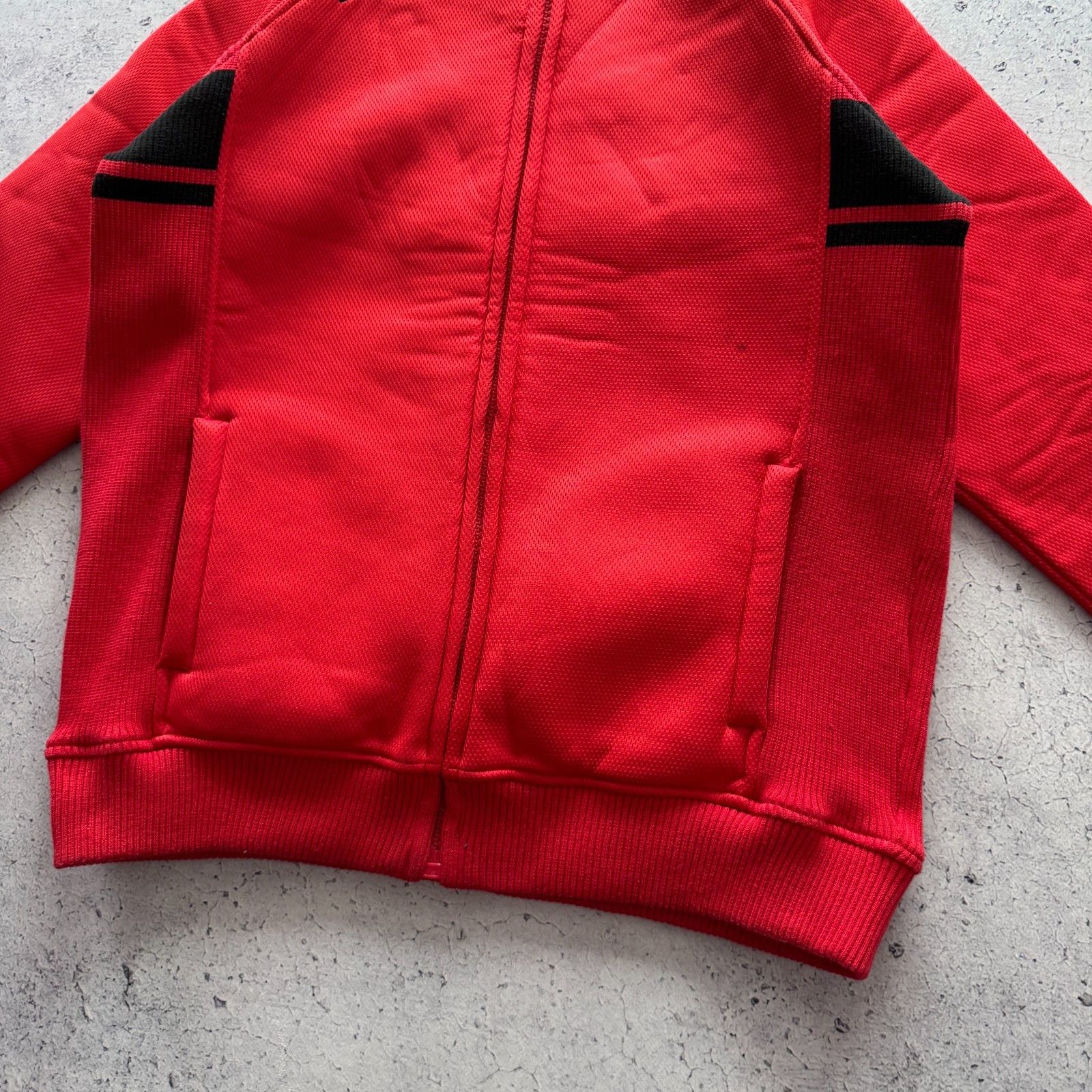 Schott Schott Vintage Red Fleece Jacket USA 90s Jnco Rap Hoodie Size US L / EU 52-54 / 3 - 11 Thumbnail