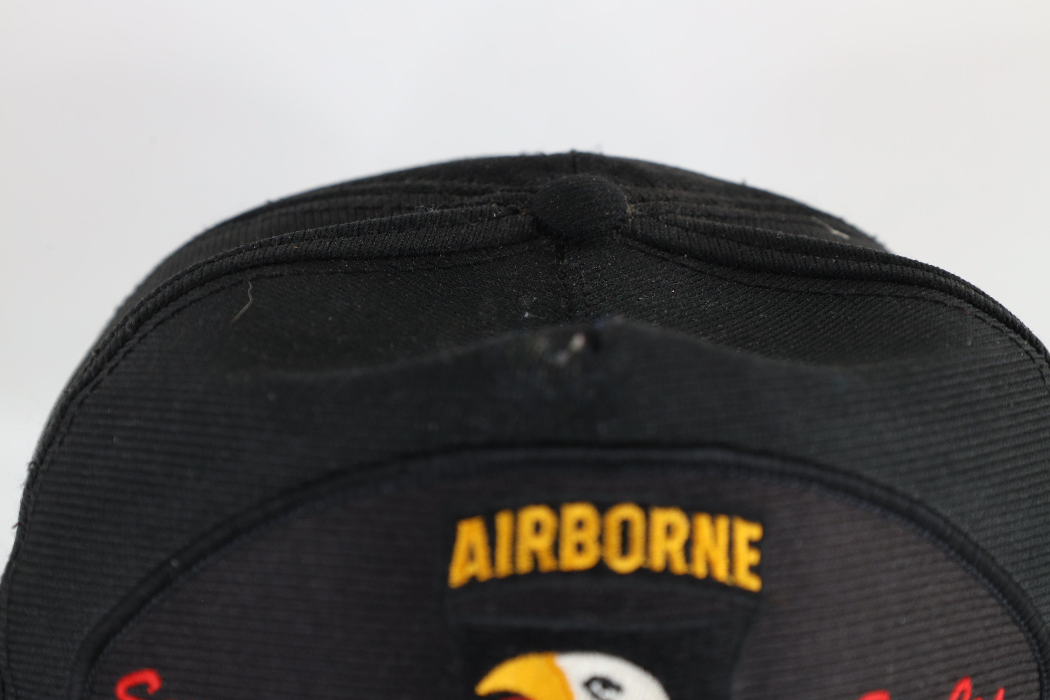 Vintage Vintage 80s 90s Airborne Screaming Eagles Ft Campbell Hat Size ONE SIZE - 4 Thumbnail