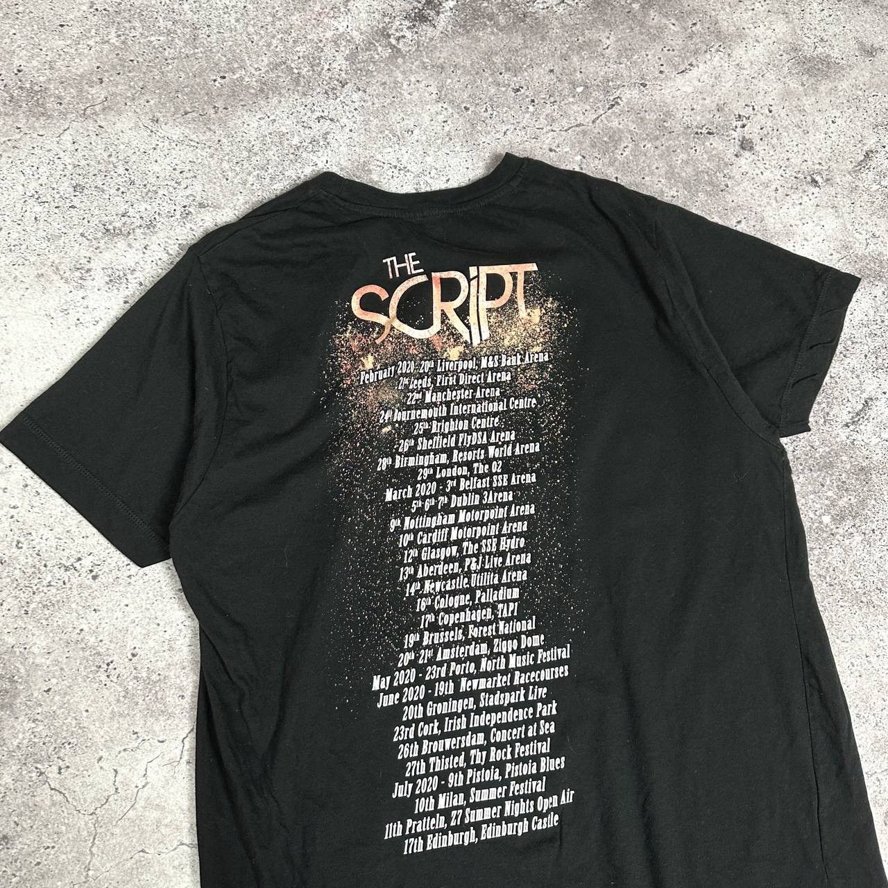 Band Tees Vintage 00s The Script Band tour tee y2k og Pop music Size US L / EU 52-54 / 3 - 4 Thumbnail