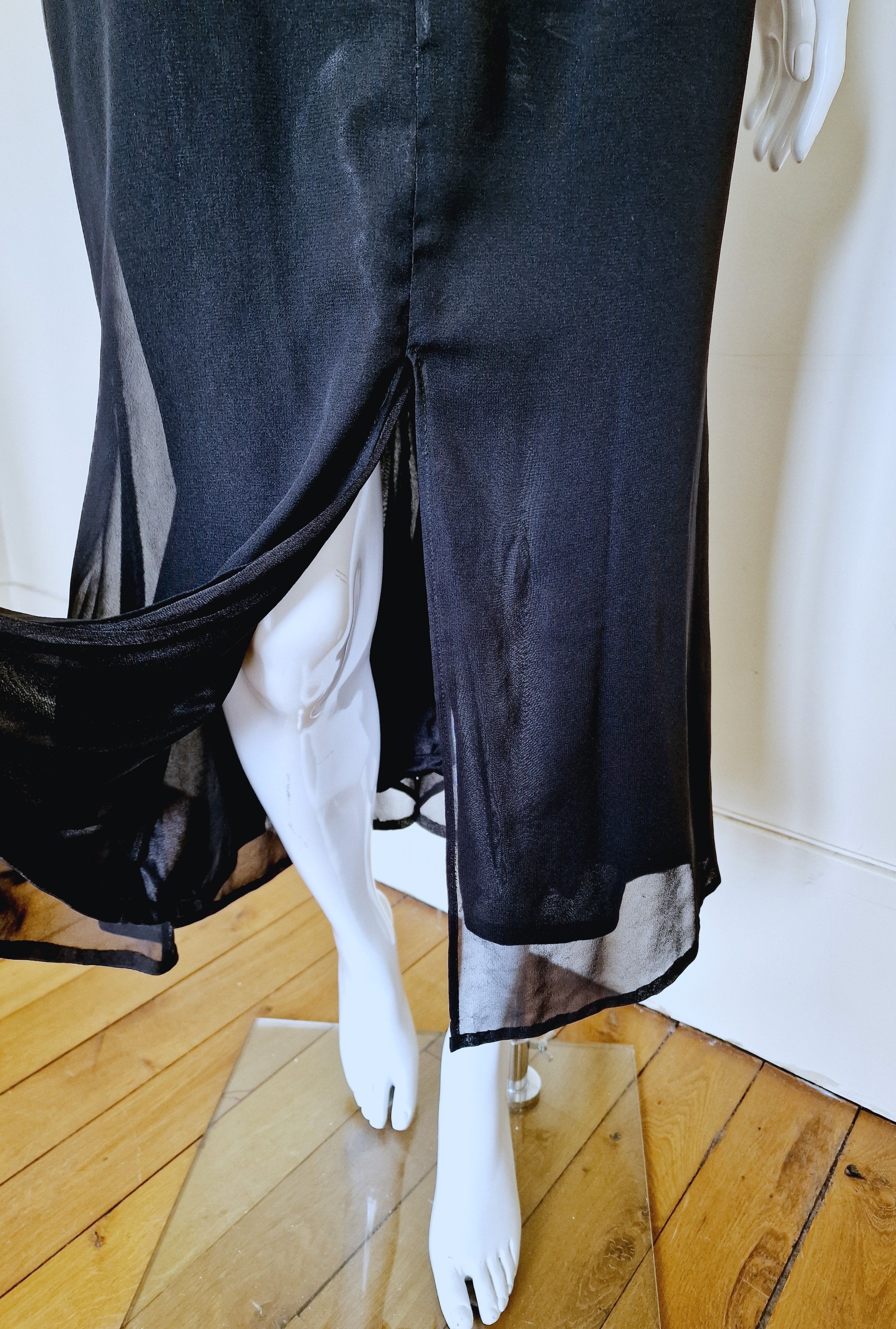 Versace Gianni Versace Cutout Cut Out Net Bondage Medium LargeDress Size M / US 6-8 / IT 42-44 - 10 Thumbnail