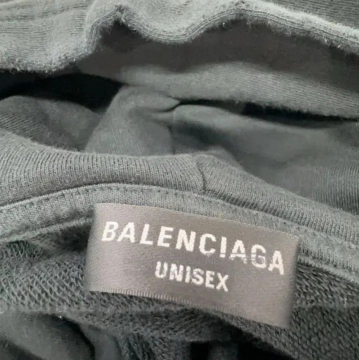 Balenciaga Balenciaga Logo Print Hooded Sweatshirt for Men. Size US L / EU 52-54 / 3 - 2 Thumbnail