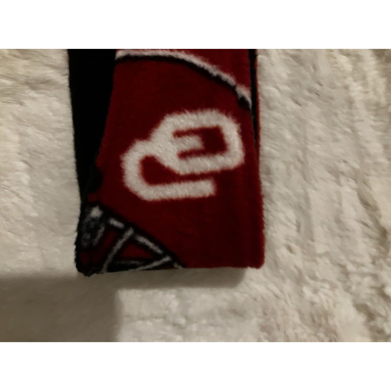 & Other Stories Oklahoma University Head Band OU Sooners Headband Sweatband Size ONE SIZE - 1 Thumbnail