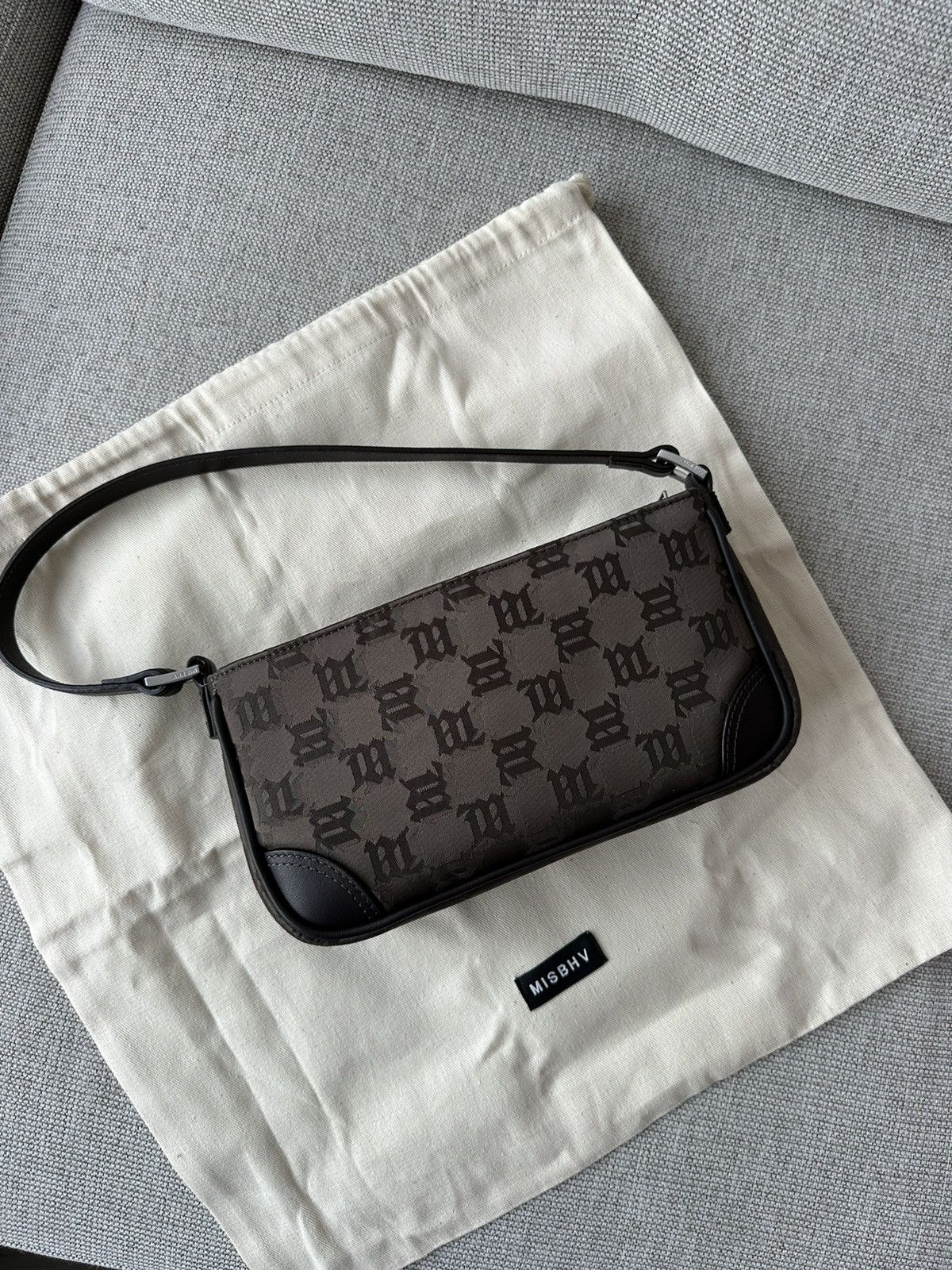 Misbhv Jacquard monogram misbhv bag Size ONE SIZE - 1 Thumbnail