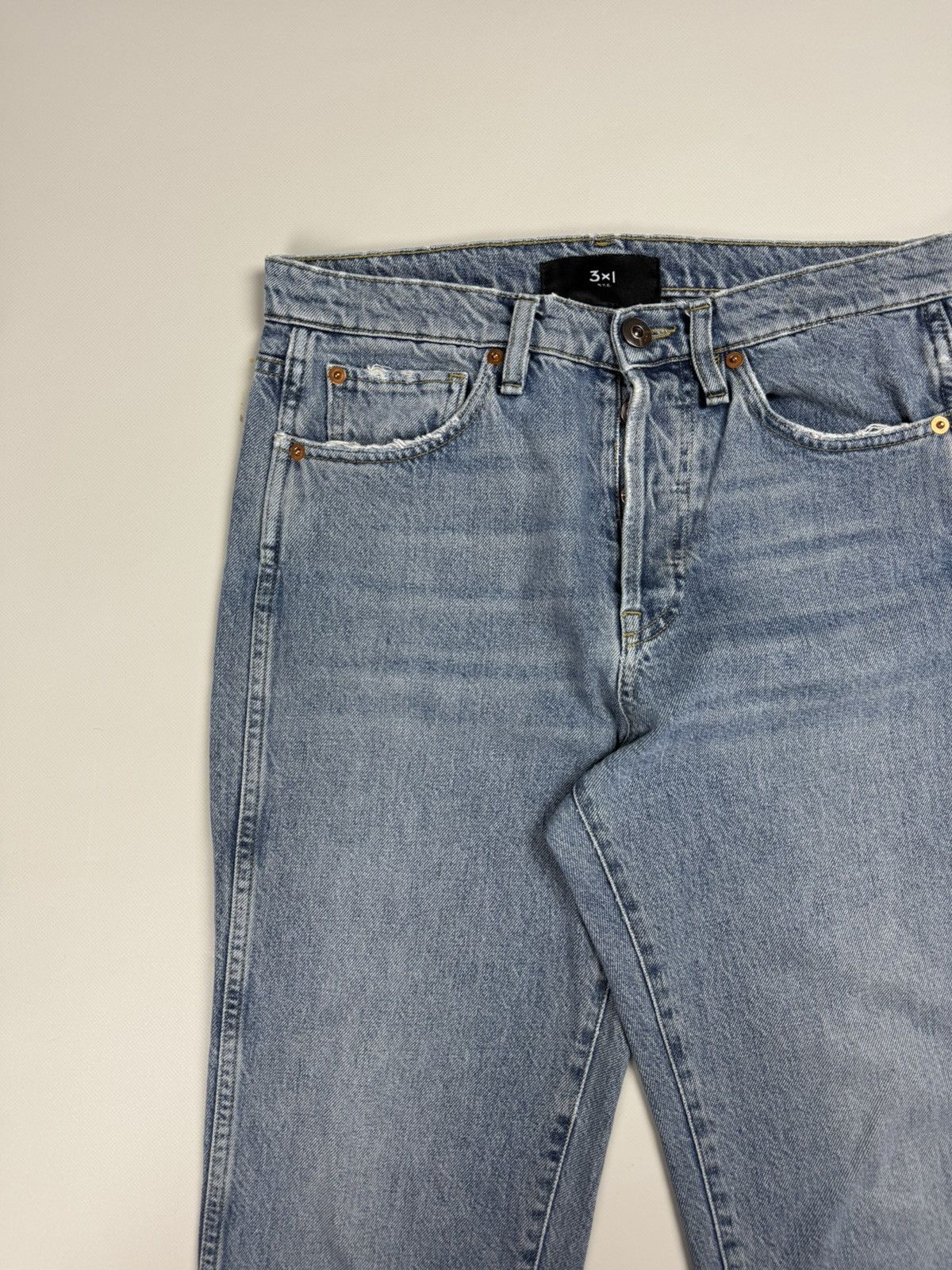 3x1 3X1 NYC Ladies Cropped Jeans Size 27 Size 27" / US 4 / IT 40 - 6 Thumbnail