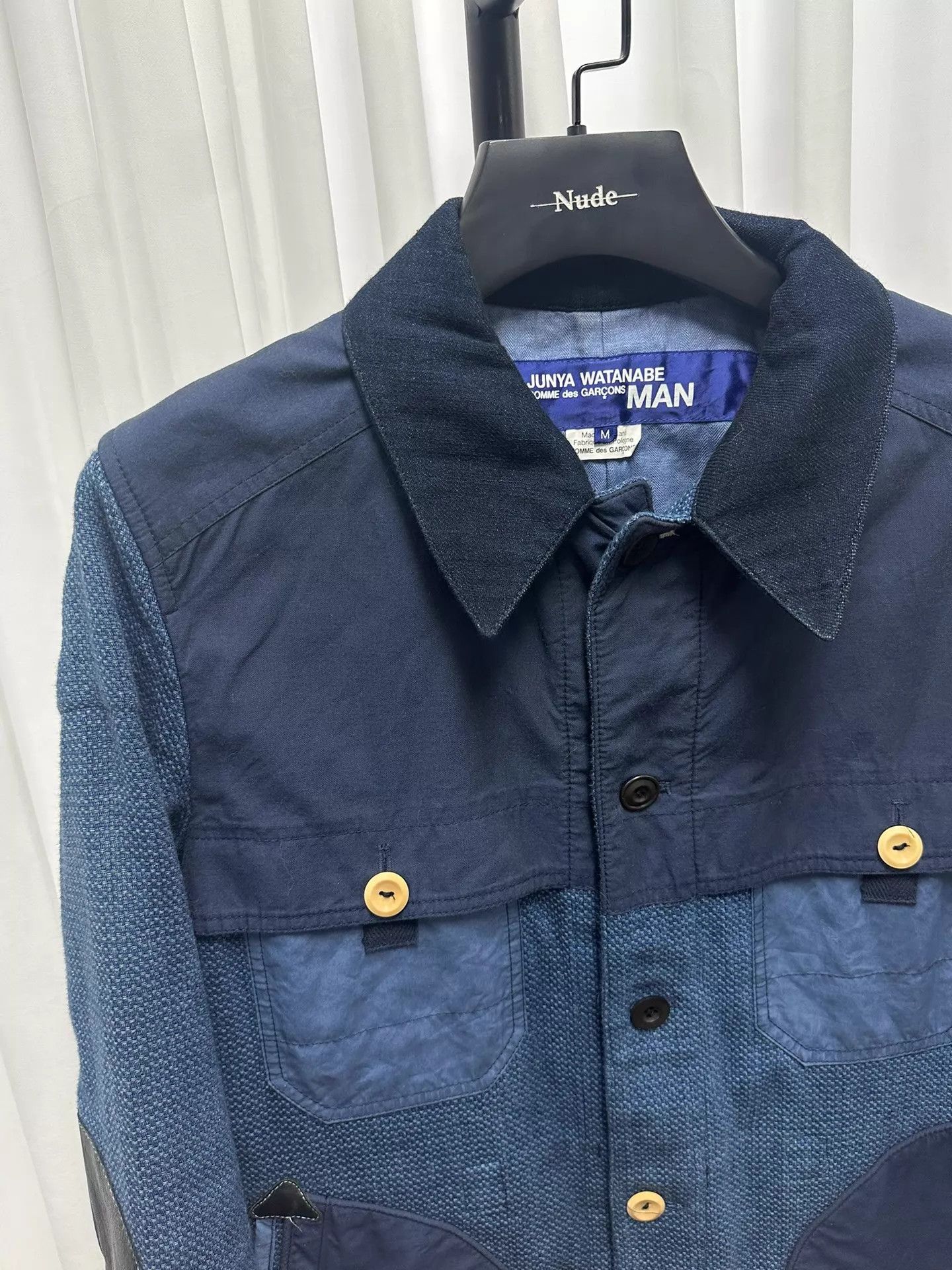 Junya Watanabe Junya Watanabe Man 15ss Indigo Sashiko Work Jkt M Size US M / EU 48-50 / 2 - 3 Thumbnail