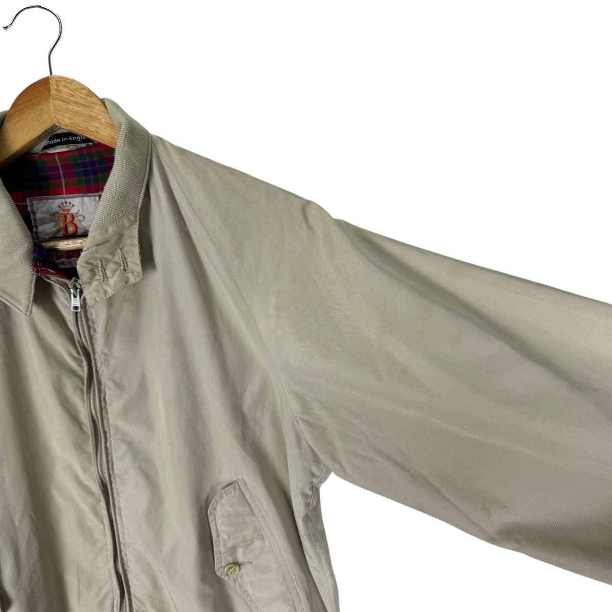 Baracuta 🌟90s BARACUTA G9 ENGLAND ZIPPER AERO HERRINGTON JACKET Size US S / EU 44-46 / 1 - 5 Thumbnail