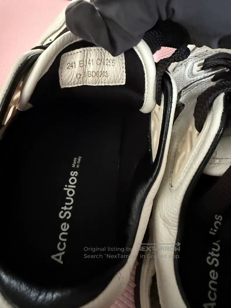 Acne Studios Acne Studios Round-Toe Lace-Up Sneakers Size US 8 / EU 41 - 4 Thumbnail
