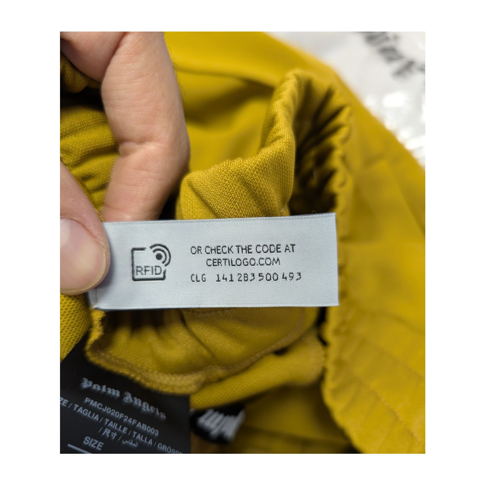 Palm Angels o1rshd1 Q:2 / Classic Logo Track Pants in Golden Brown Size US 30 / EU 46 - 21 Thumbnail