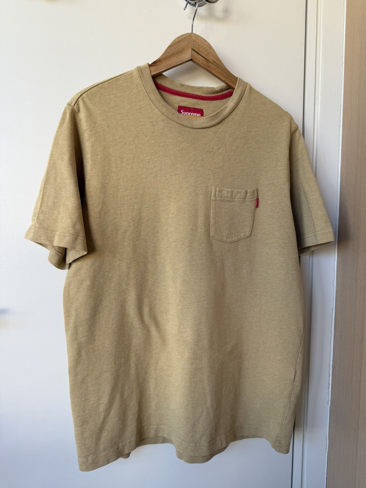 Supreme Supreme S/S Pocket Tee Size US XL / EU 56 / 4 - 1 Thumbnail