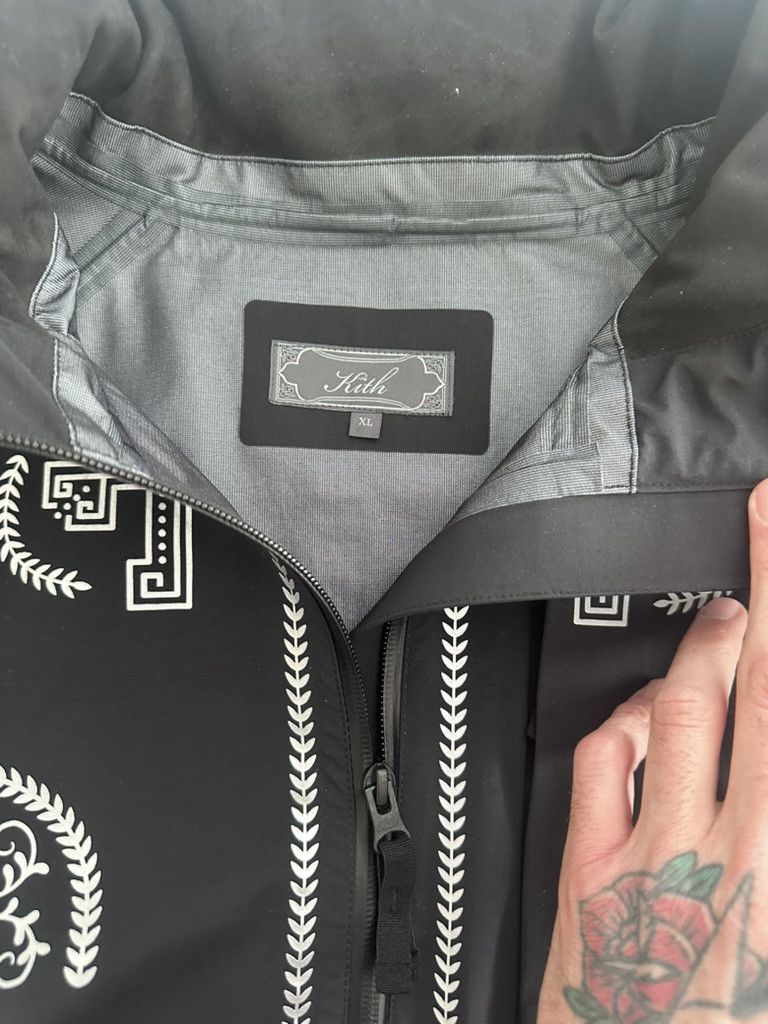 Kith Kith Gabriel 3 - Layer Rain Reflective Jacket - Black Size US XL / EU 56 / 4 - 9 Thumbnail