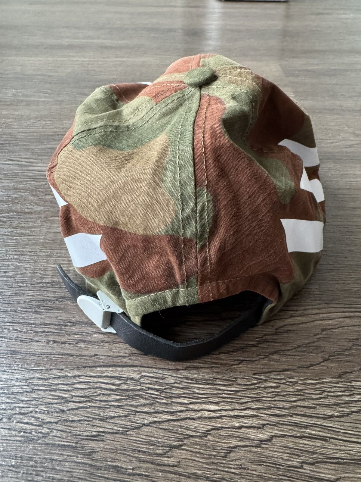 Off-White Off White Camo Stripe Hat Virgil Abloh Size ONE SIZE - 3 Thumbnail