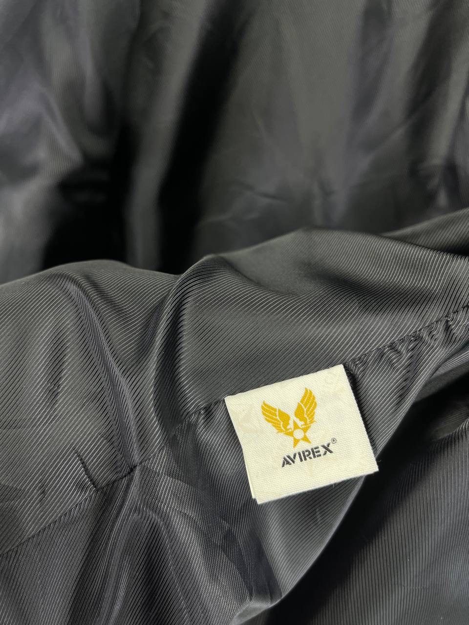 Avirex Vintage Avirex Black Wool Jacket Size L / US 10 / IT 46 - 8 Thumbnail