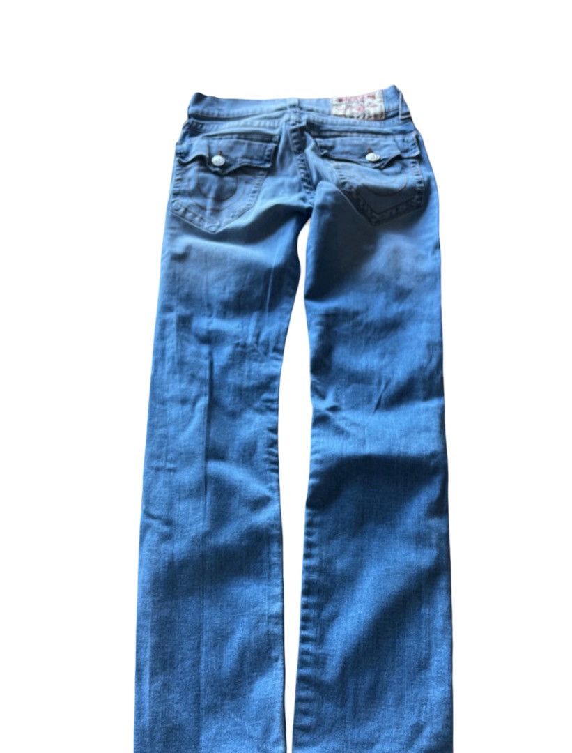 True Religion True Religion Distressed Skinny Jeans – W29 L30 – Blue Wash Size US 29 - 7 Thumbnail