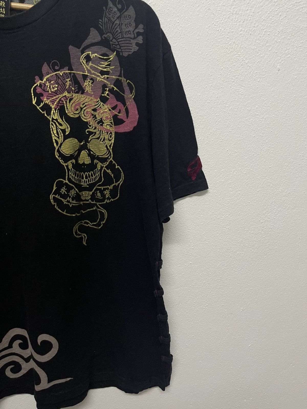 Karakuri Tamashii 2000s KARAKURI TAMASHII SKULL TSHIRT RARE DESIGN Size US XL / EU 56 / 4 - 4 Thumbnail