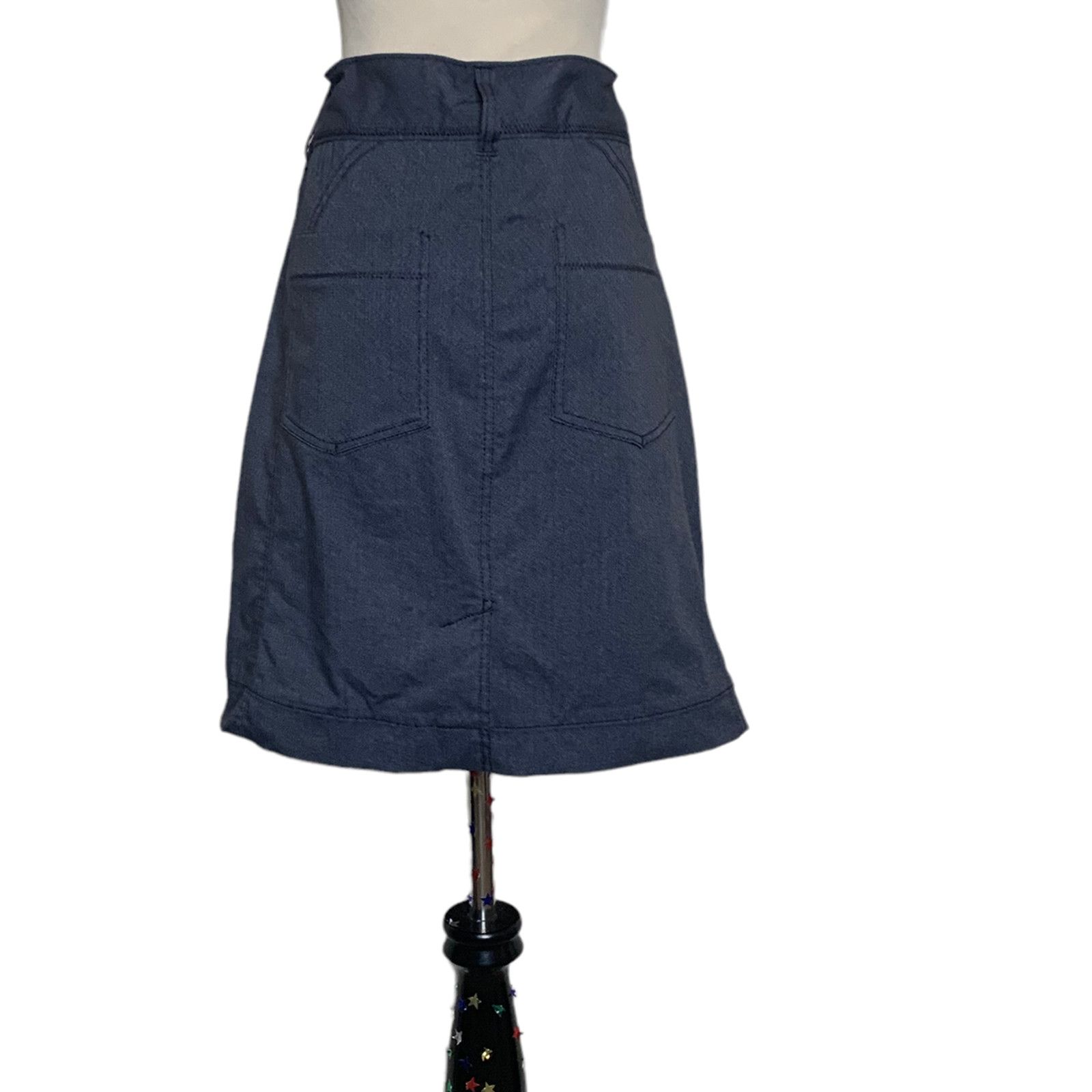 Athleta Athleta gray casual everyday mini skirt size 10 Size 32" / US 10 / IT 46 - 2 Thumbnail
