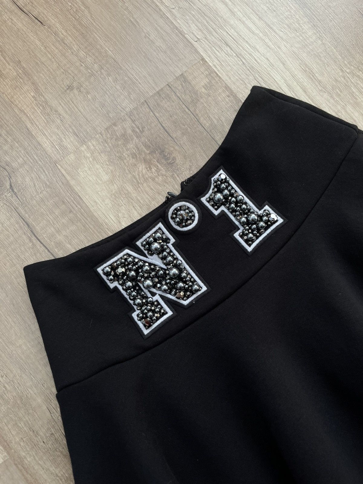 Philipp Plein Philipp Plein Couture Skirt “No.1” Embellished – XS Size 25" / US 0 / IT 36 - 4 Thumbnail