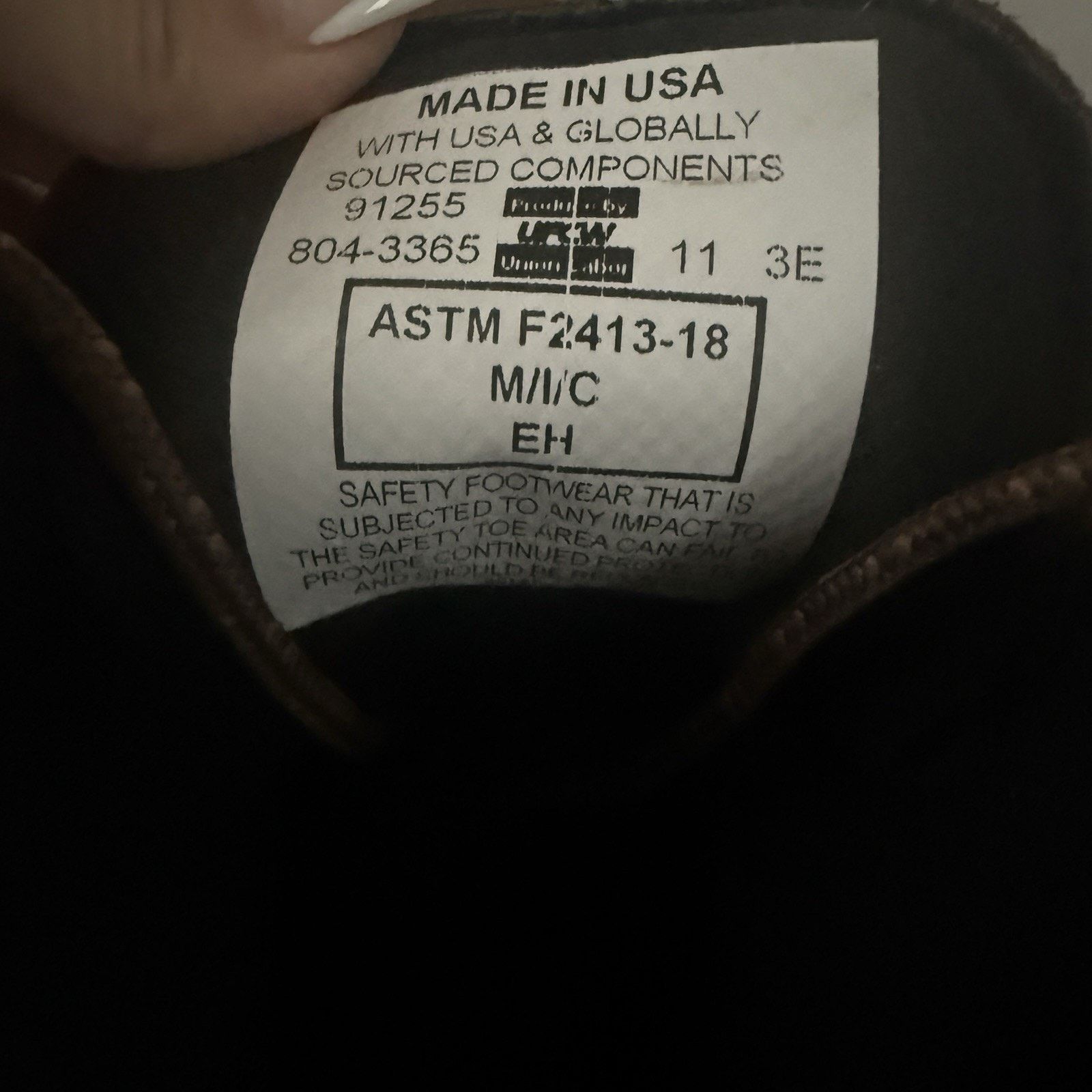 Thorogood Thorogood Work Boots American Union Brown Safety Waterproof Size US 11 / EU 44 - 6 Thumbnail