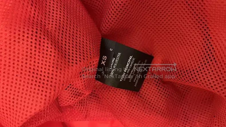 Vetements Vetements Red Hooded Windbreaker Jacket Size US XS / EU 42 / 0 - 4 Thumbnail