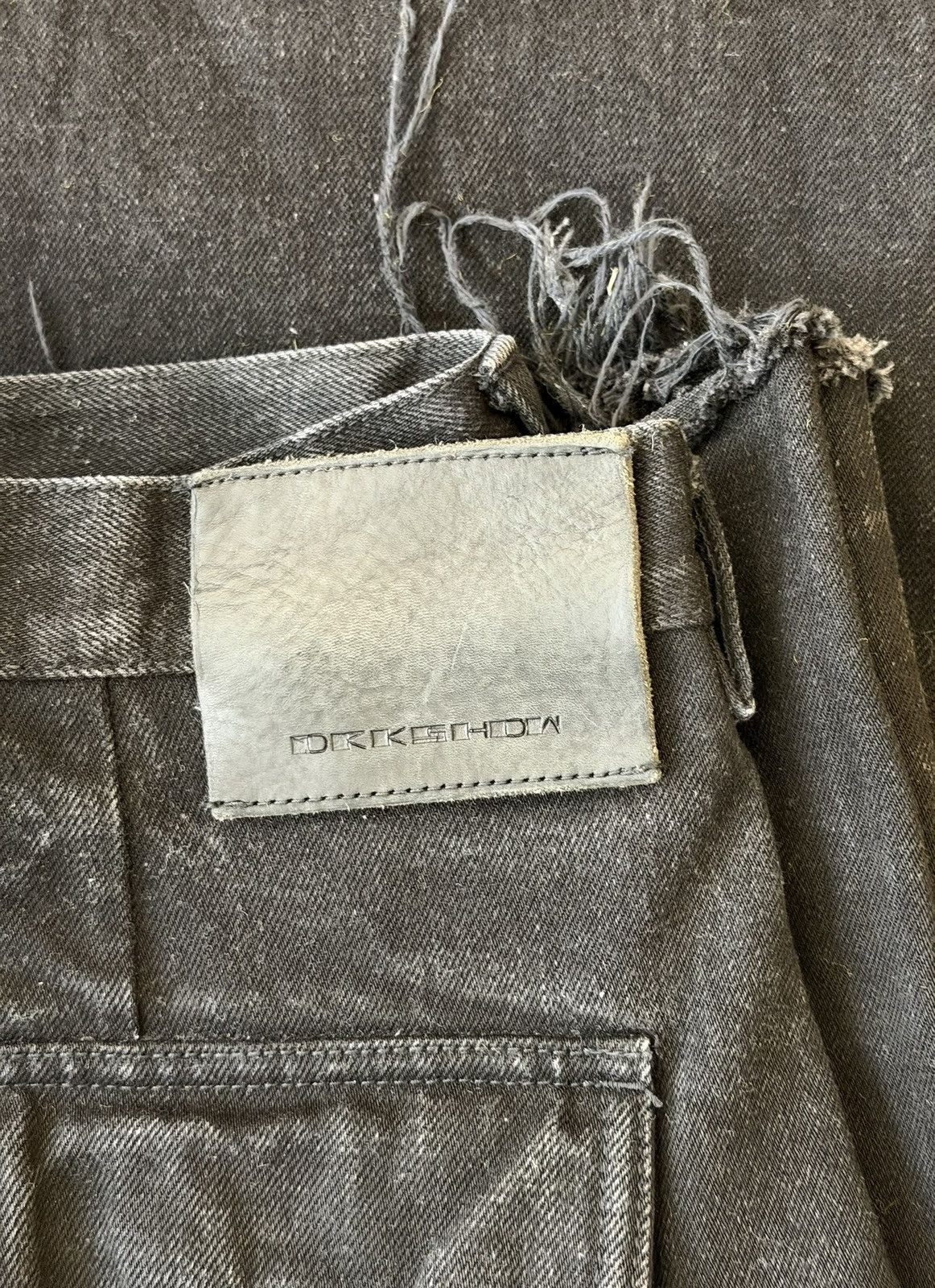 Rick Owens Rick Owens Geth Cargo 16oz Black Black Denim Size US 36 / EU 52 - 10 Thumbnail
