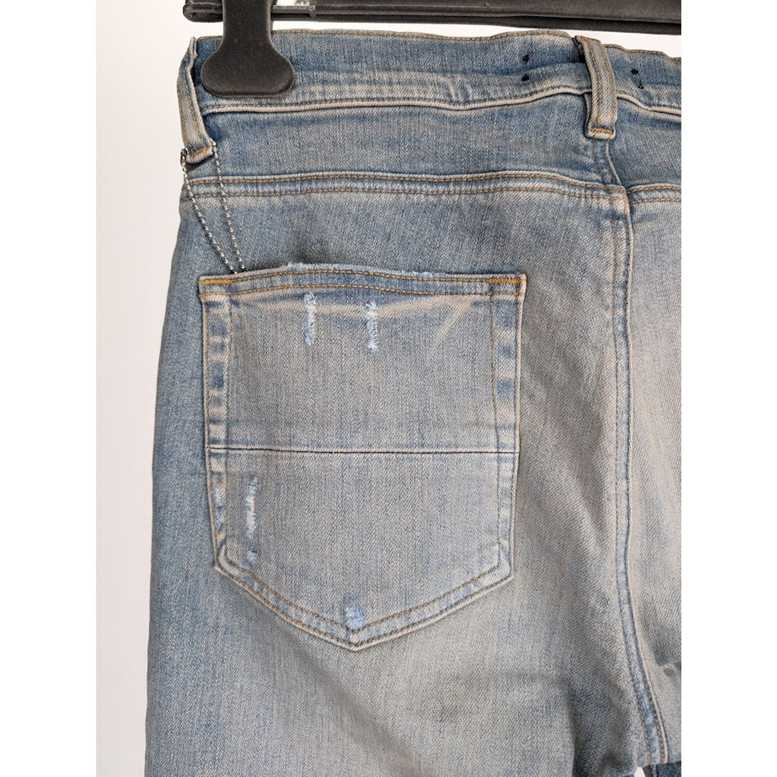 Amiri o1rshd1 Core Applique Jeans in Clay Indigo Size US 33 - 15 Thumbnail
