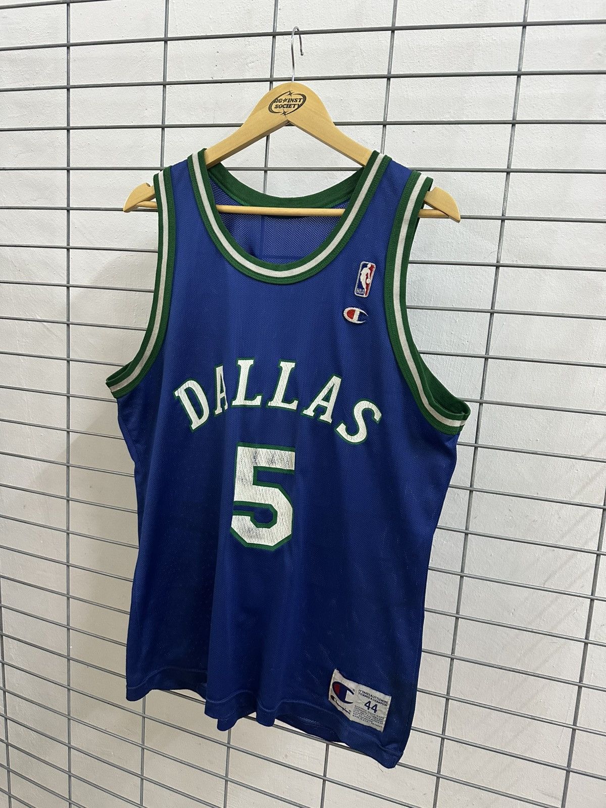 Champion Rare Vintage Dallas Mavericks Jason Kidd Champion NBA Jersey Size US L / EU 52-54 / 3 - 3 Thumbnail