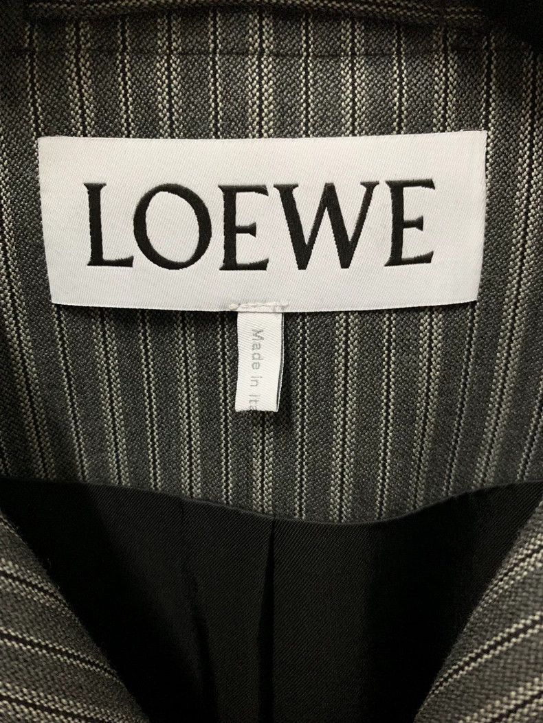 Loewe LOEWE Poster style wool suit jacket Size L / US 10 / IT 46 - 4 Thumbnail