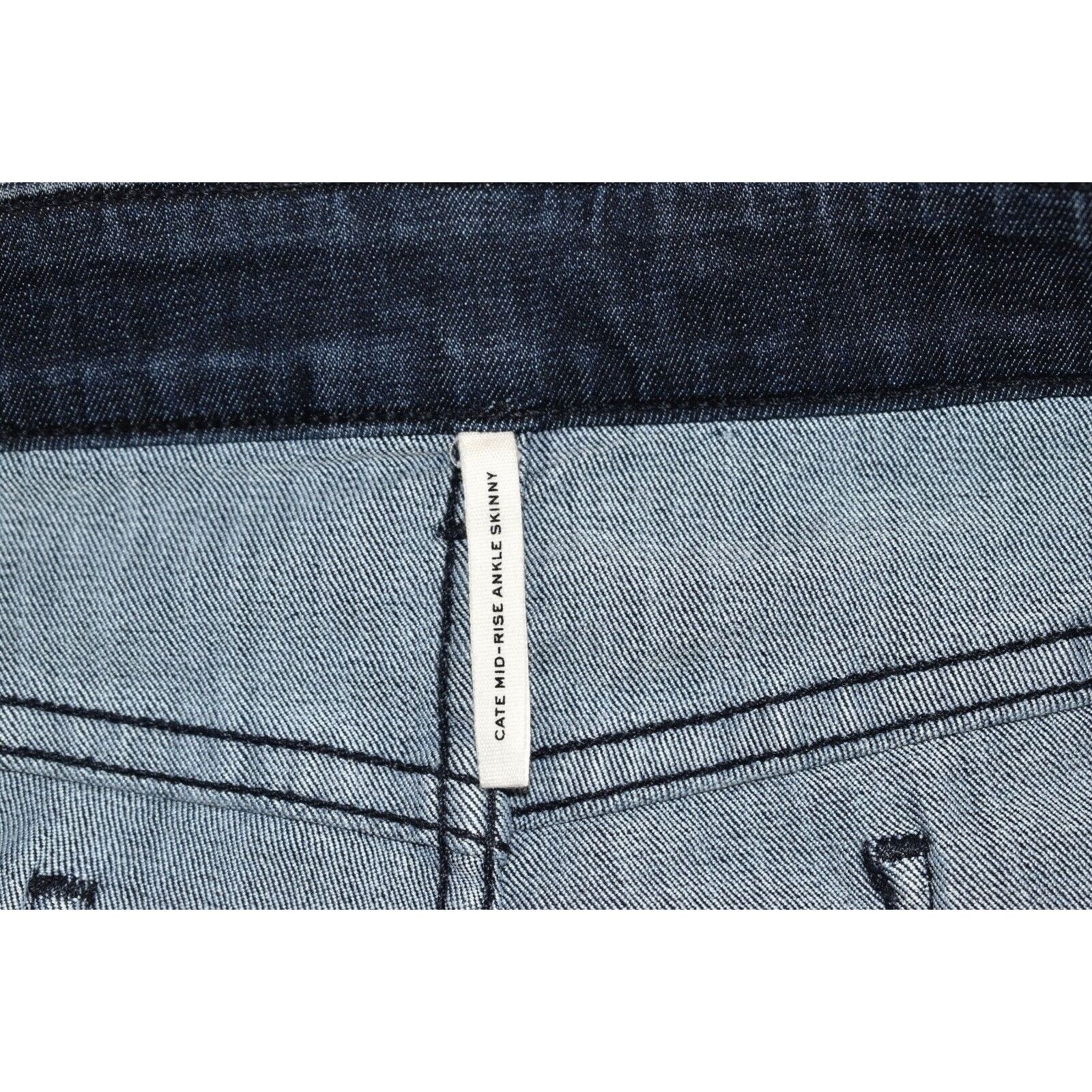 Rag & Bone RAG BONE Cate Mid Rise Ankle Skinny Jeans W2651K122APR Sz 32 Size 32" / US 10 / IT 46 - 6 Thumbnail