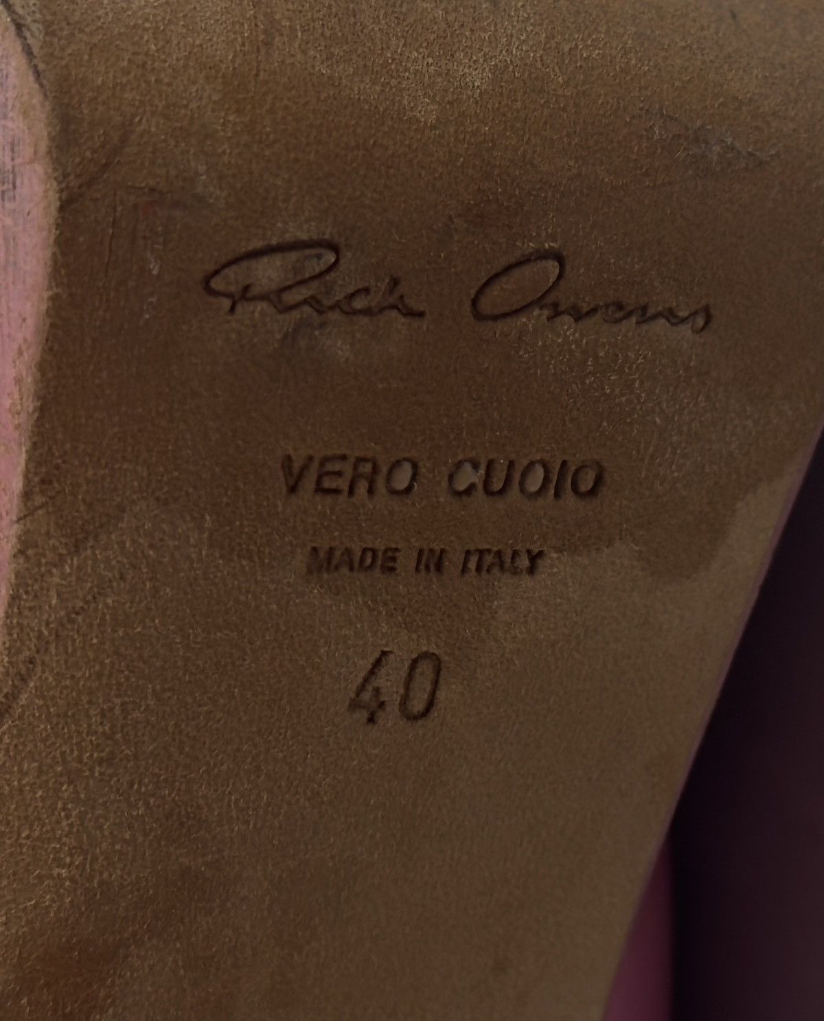 Rick Owens Sample SS21 Wader Boots Size US 10 / IT 40 - 3 Thumbnail