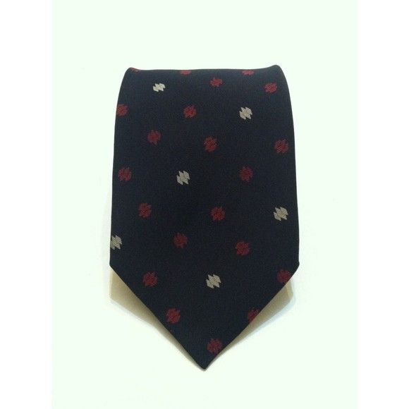 Armani Collezioni ARMANI COLLEZIONI MEN'S NEW NAVY 100%SILK TIEWIDTH: 3 3/4" Size ONE SIZE - 1 Thumbnail