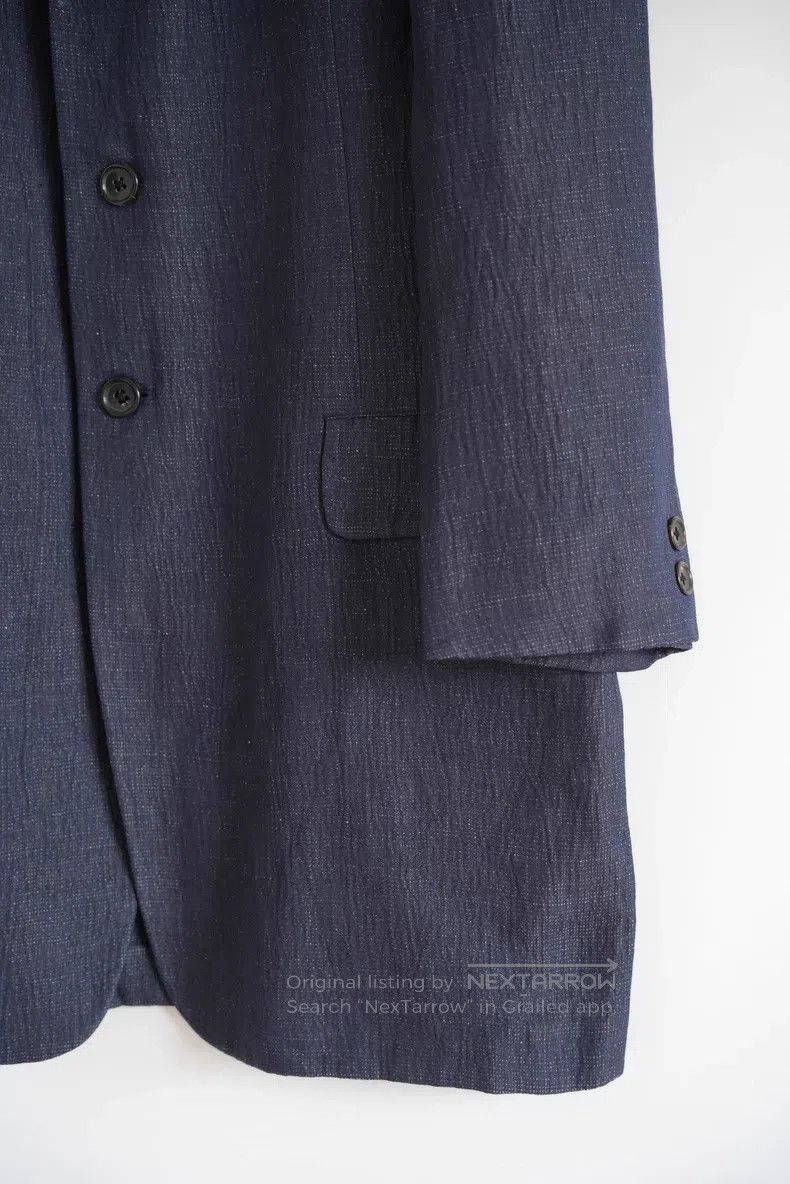 Yohji Yamamoto Yohji Yamamoto 98 SS indigo slub coat Size US S / EU 44-46 / 1 - 4 Thumbnail