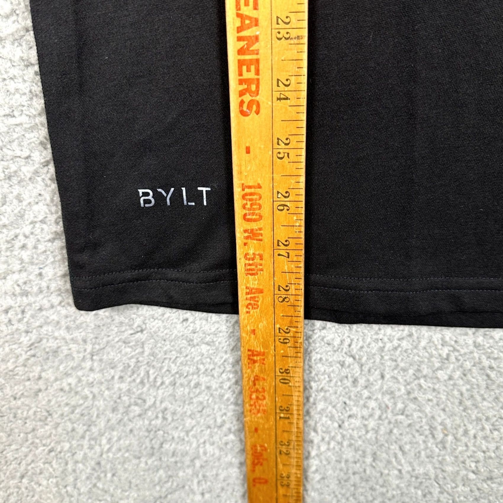 Vintage BYLT Henley Tee T-Shirt Men Small Black Short Sleeve Crew Premium Logo 67% Polyester 28% Cotton 5% Spandex Breathable Stretch Size US S / EU 44-46 / 1 - 6 Thumbnail