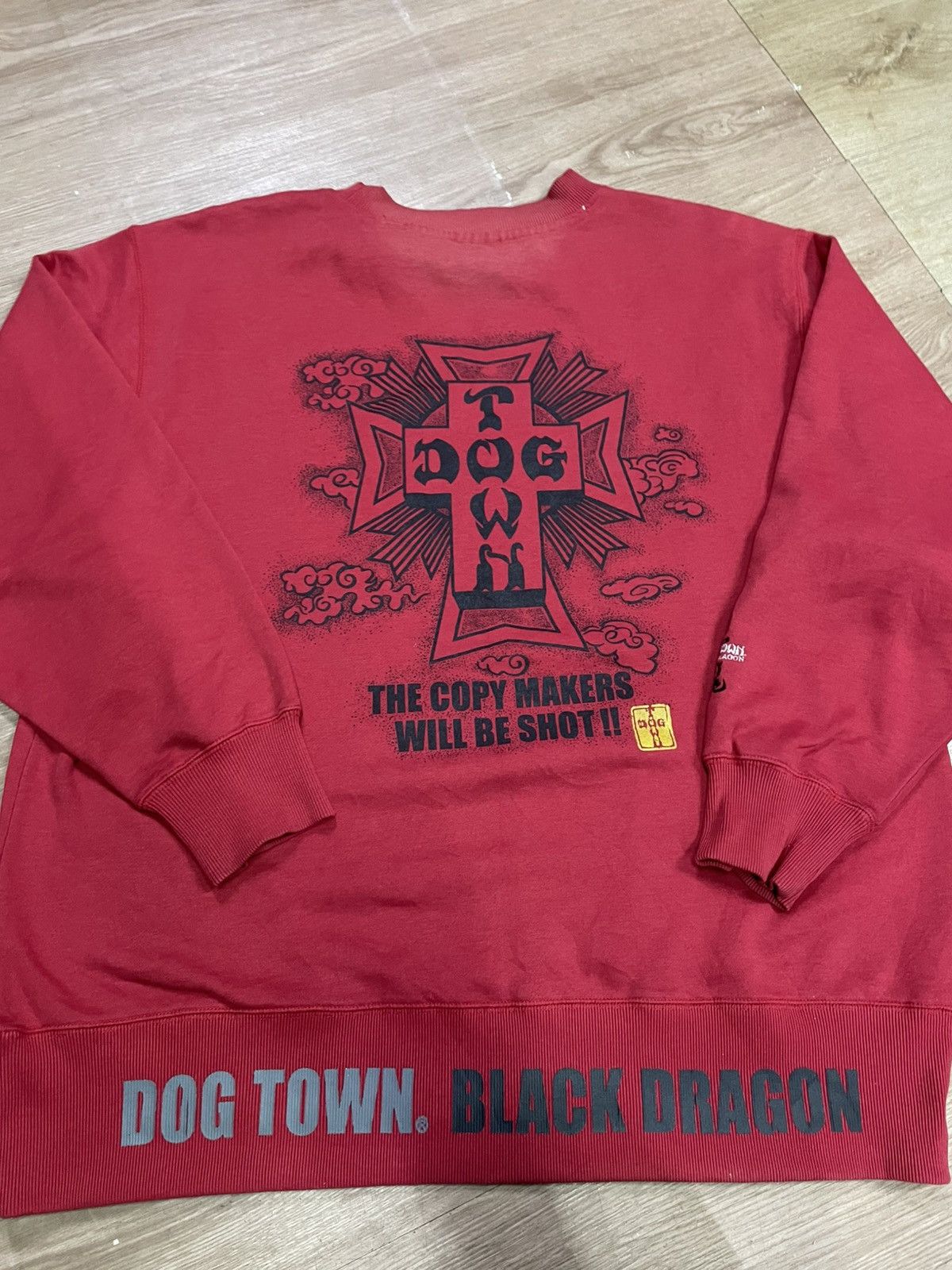 Dogtown Dog town black dragon sweatshirt Size US XL / EU 56 / 4 - 5 Thumbnail