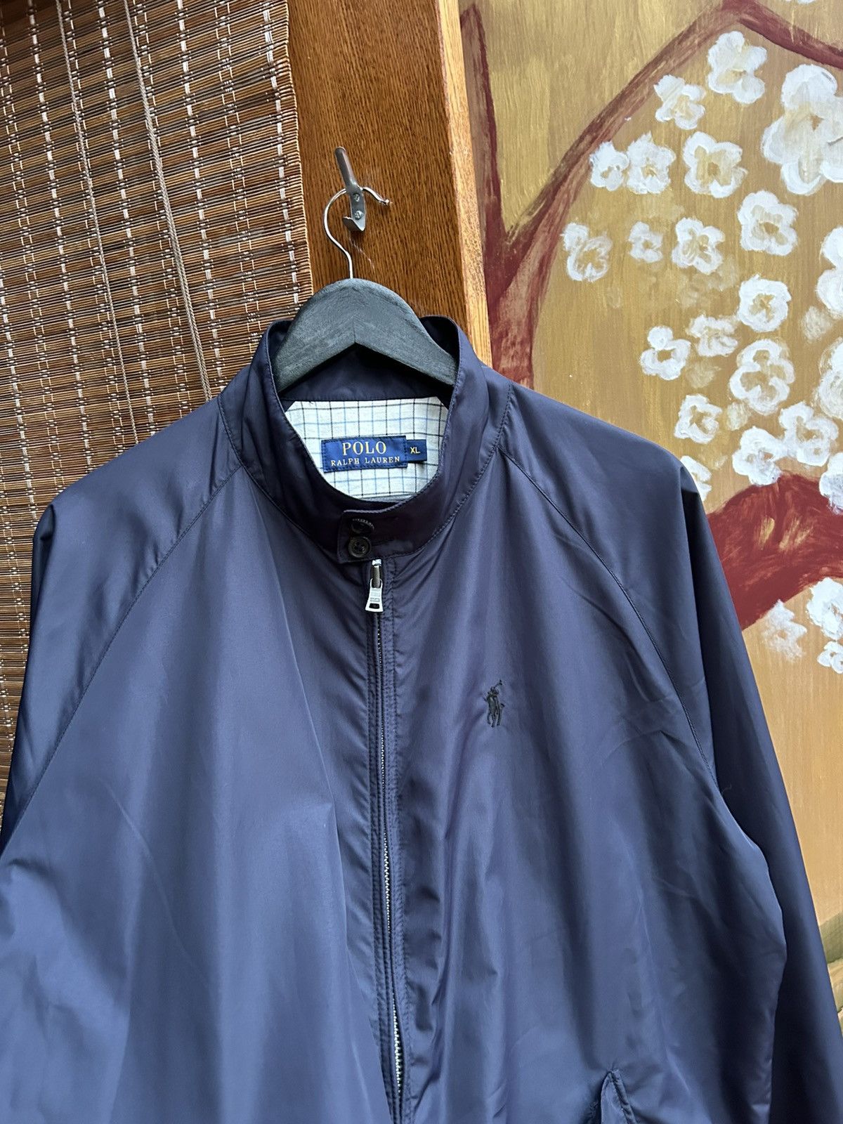 Polo Ralph Lauren Polo Ralph Lauren Nylon Swing Top Jacket Check Lined Size US XL / EU 56 / 4 - 4 Thumbnail