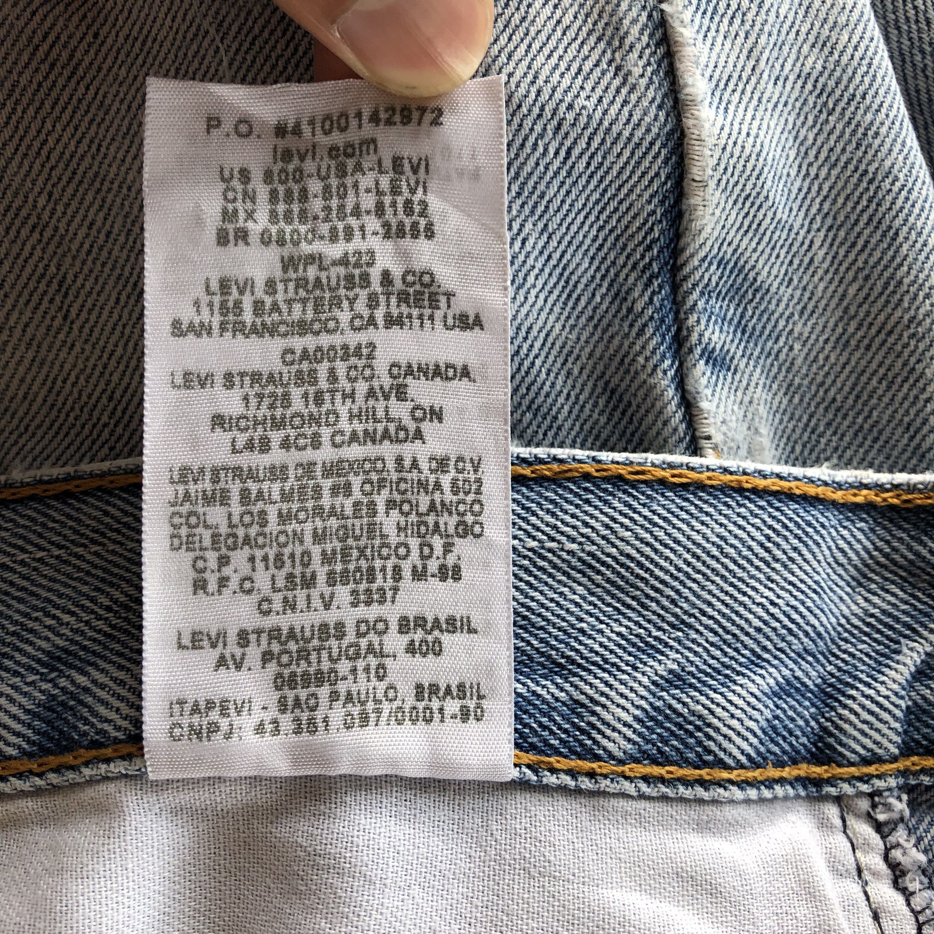 Levi's Vintage Y2K Levis Light Wash Jeans Levi's 505 Faded Denim Size US 40 / EU 56 - 10 Thumbnail