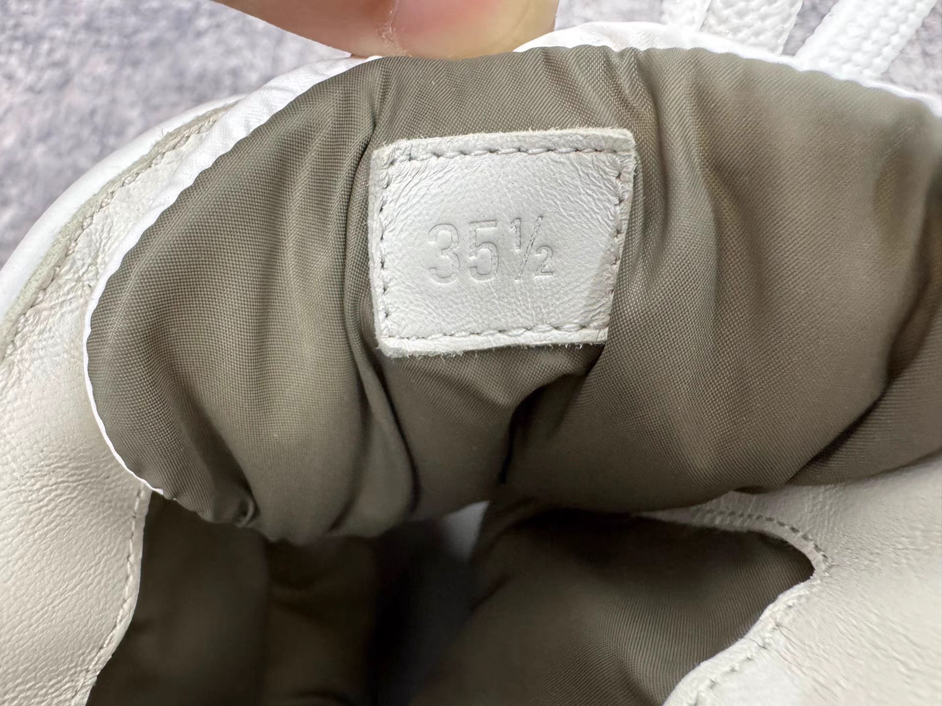 Hermes HERMÈS White High-top Snow Boots K1 Size US 5.5 / IT 35.5 - 7 Thumbnail
