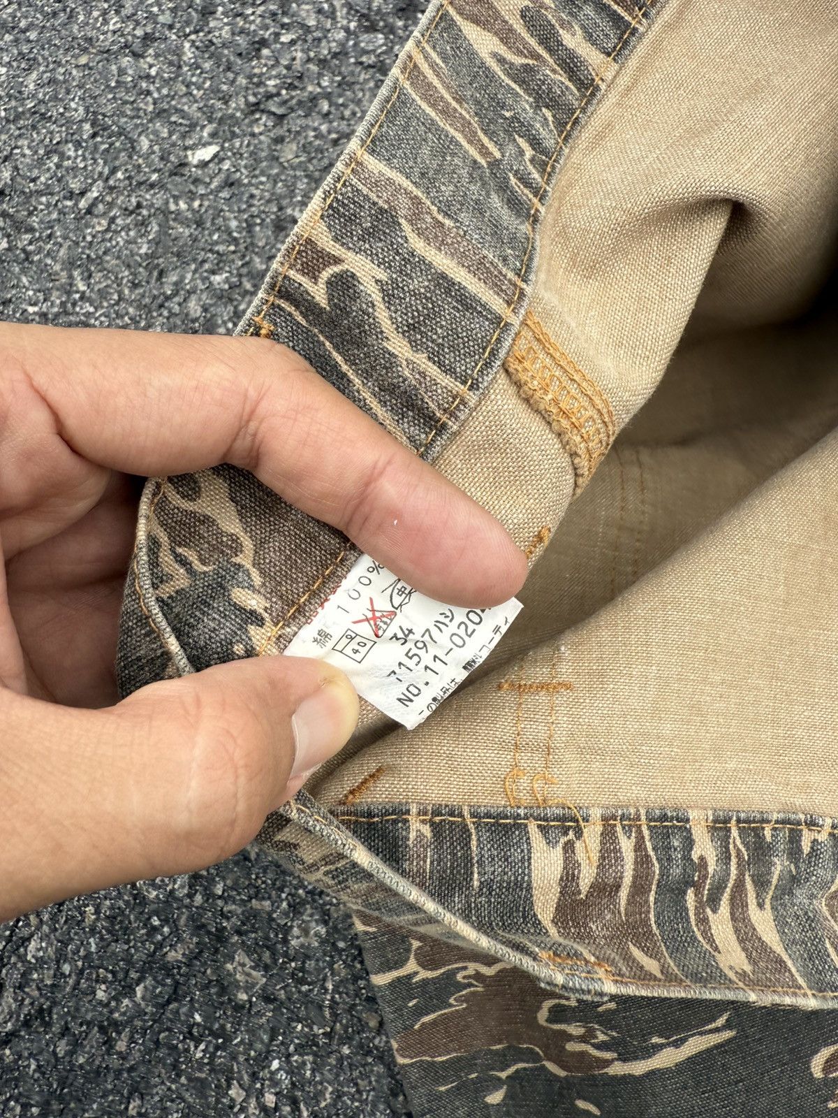 Johnbull Vintage Johnbull Camo Denim Size US 34 / EU 50 - 6 Thumbnail