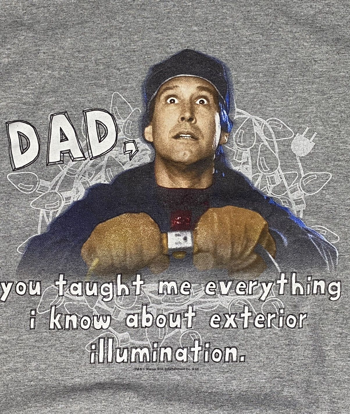 Vintage National lampoon Chevy Chase quote Tshirt -Alstyle (sz L) Size US L / EU 52-54 / 3 - 5 Thumbnail
