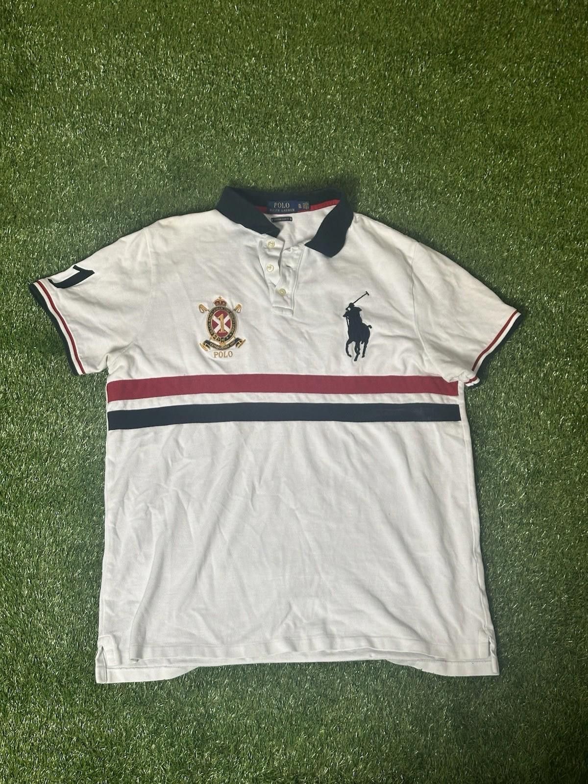 Polo Ralph Lauren Polo Ralph Lauren White Custom Slim Fit XL Size US XL / EU 56 / 4 - 1 Thumbnail
