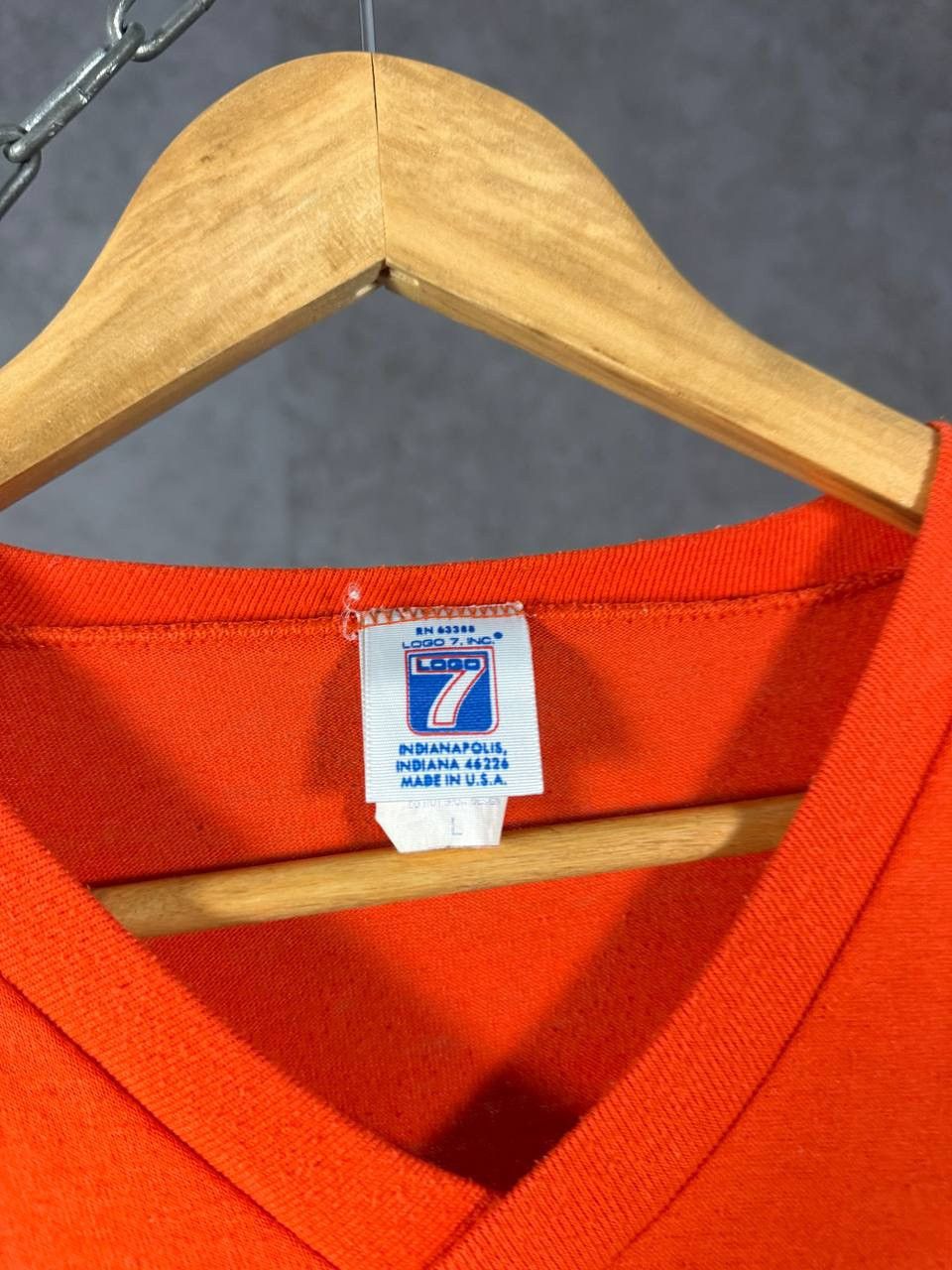 Logo 7 Cleveland Browns NFL vintage made in USA tee Size US L / EU 52-54 / 3 - 6 Thumbnail