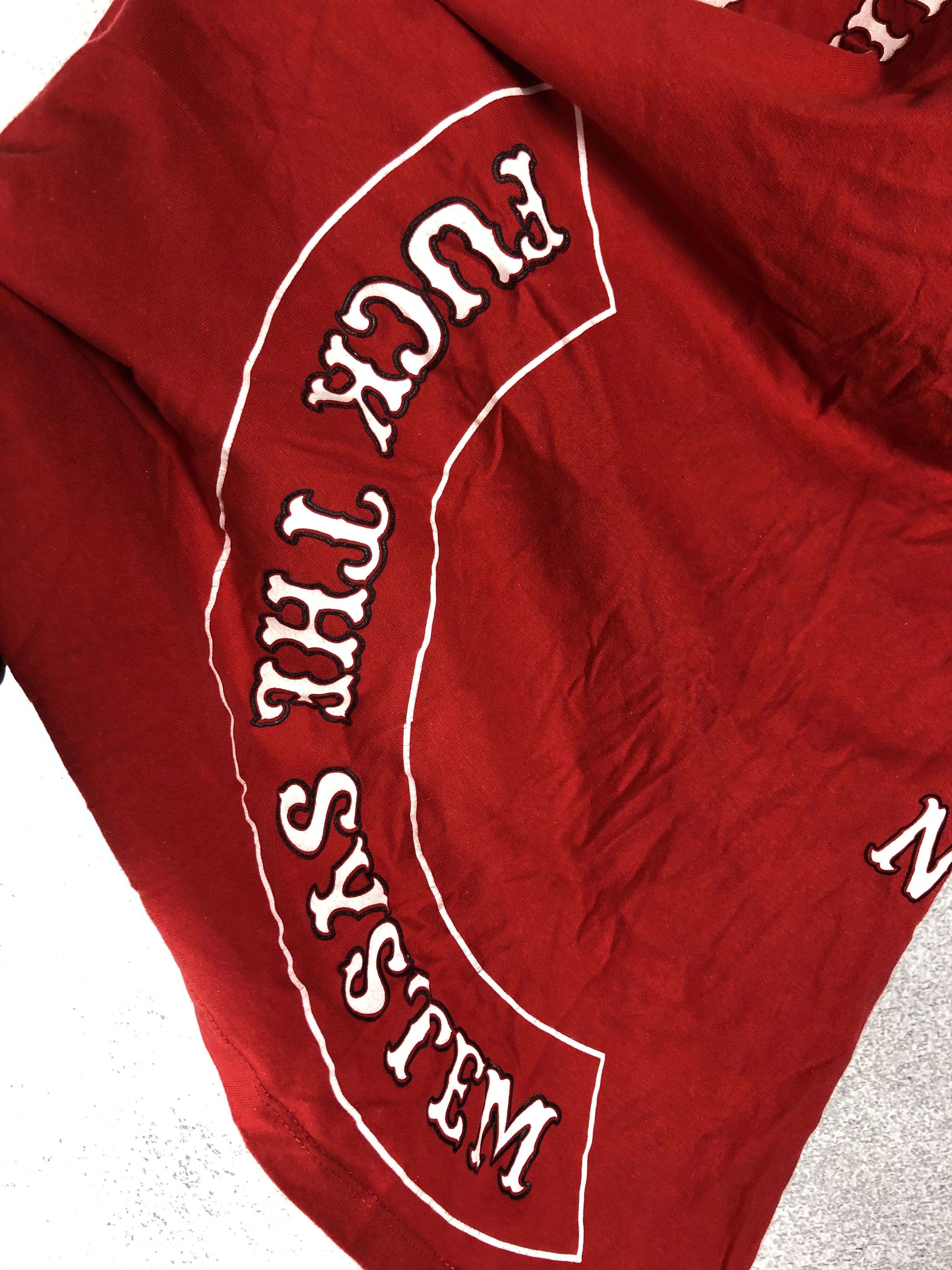 Band Tees Vintage The Big Red Machine Support81 Hells Angels Tee Shirt Size US M / EU 48-50 / 2 - 2 Thumbnail