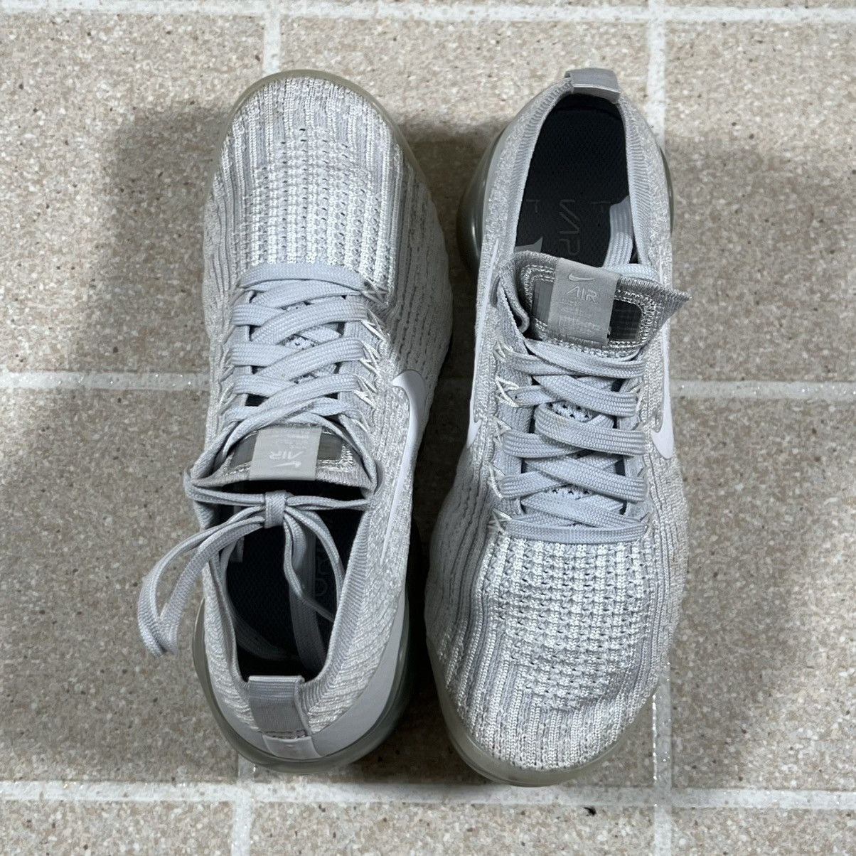 Nike Nike Air VaporMax Flyknit 3 Pure Platinum Athletic Shoes m Size US 7 / IT 37 - 5 Thumbnail