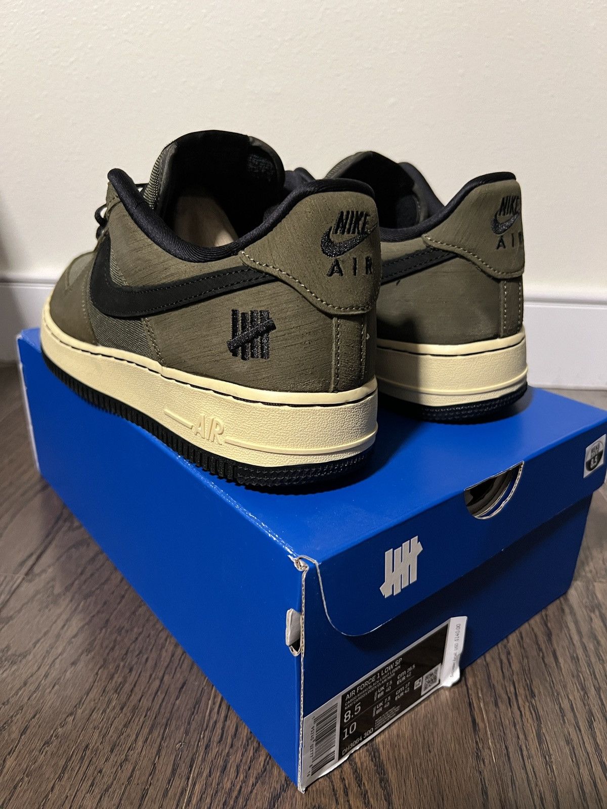 Other 2021 NIKE AIR FORCE 1 X UNDEFEATED BALLISTIC Size US 8.5 / EU 41-42 - 3 Thumbnail