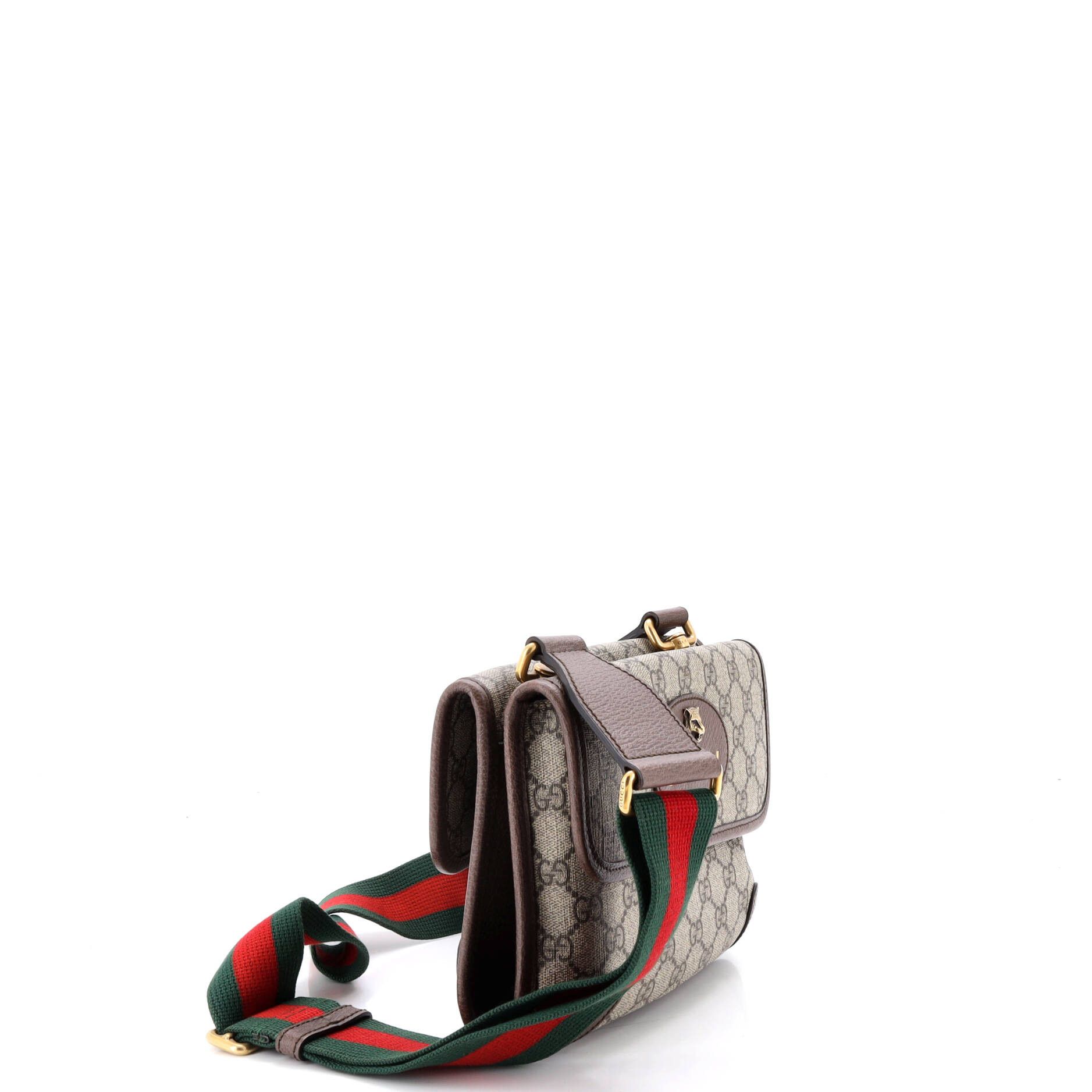 Gucci Neo Vintage Flap Messenger GG Coated Canvas Small Size ONE SIZE - 1 Thumbnail