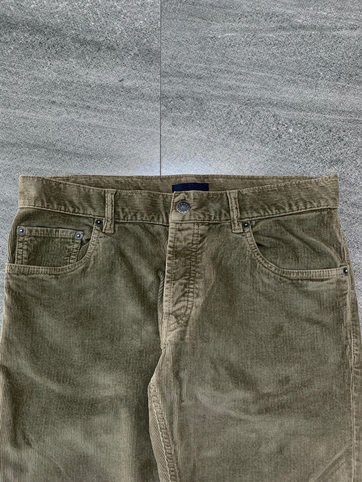 Prada Corduroy Tight Pants Size US 31 - 3 Thumbnail